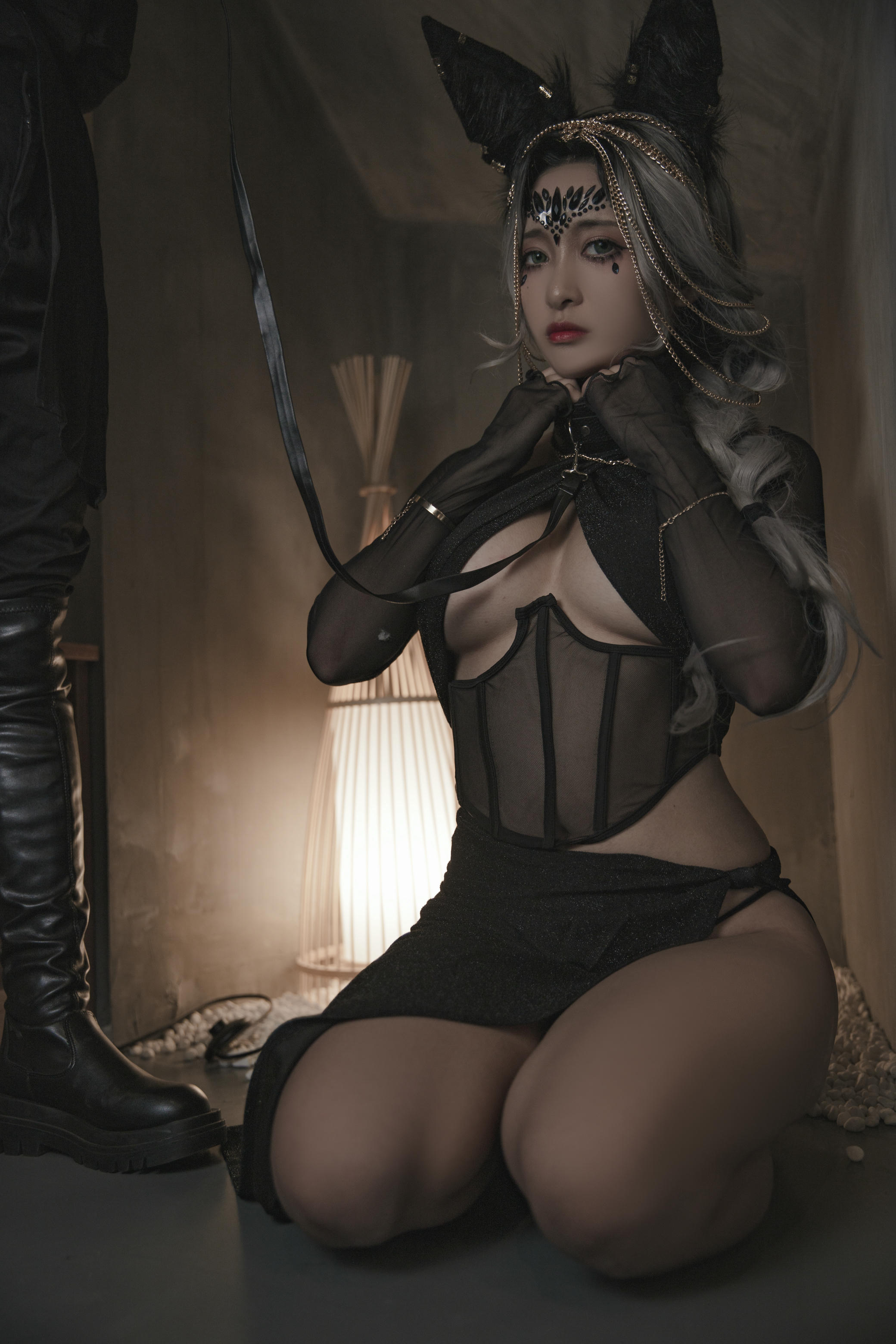 洛璃 LoLiSAMA NO.033 狼少女 狼女的调教[130P 1.66GB]_第1集