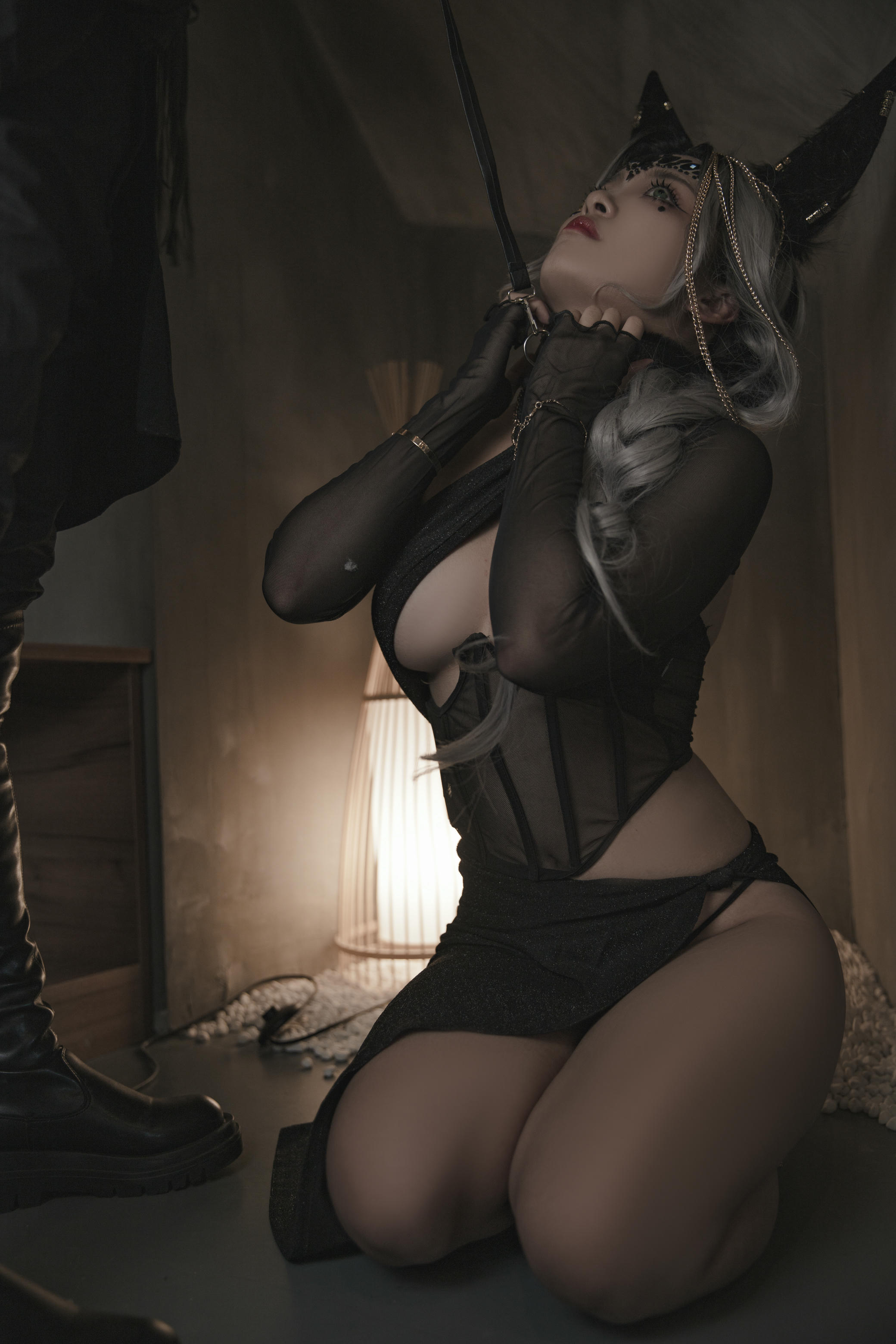 洛璃 LoLiSAMA NO.033 狼少女 狼女的调教[130P 1.66GB]_第1集