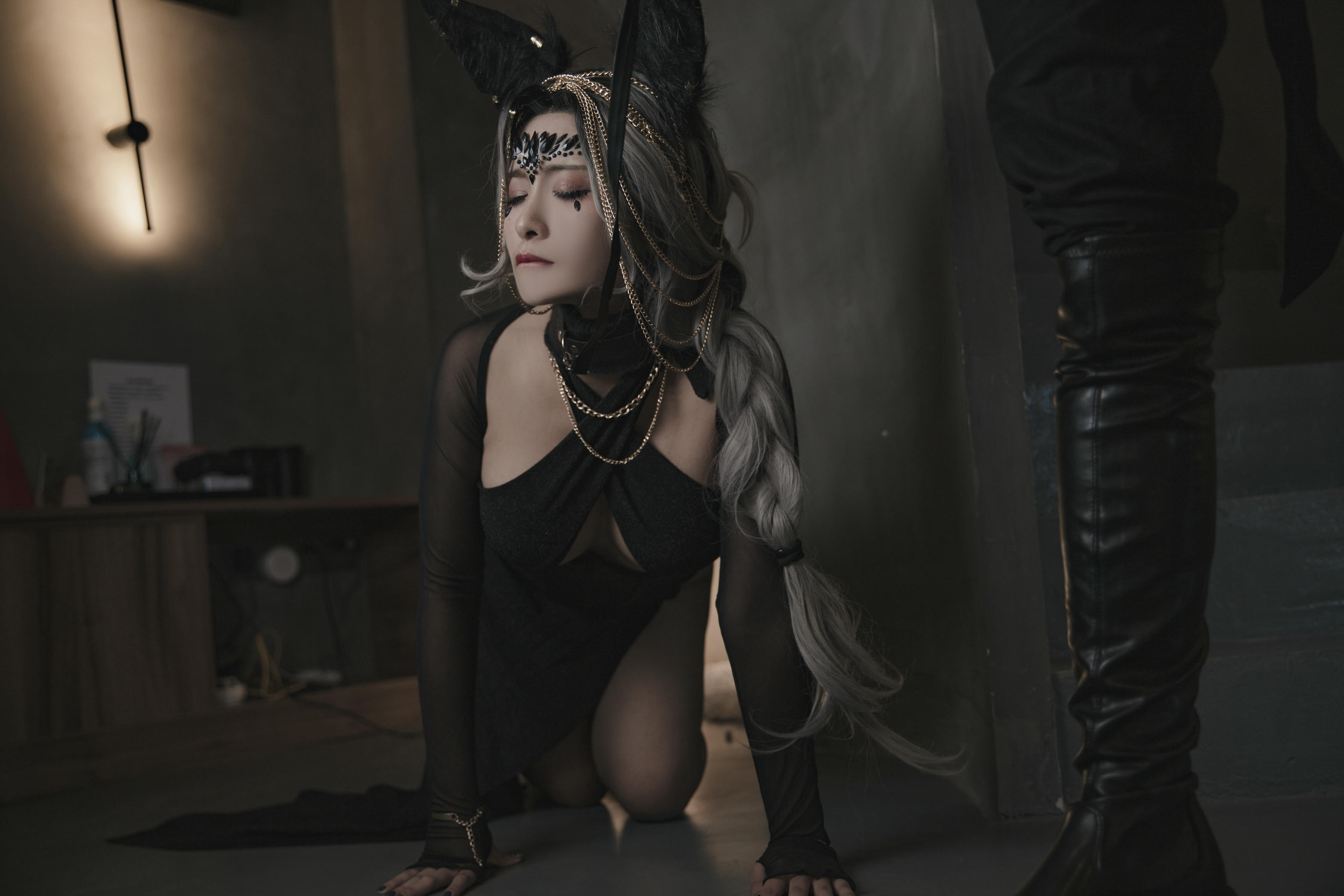 洛璃 LoLiSAMA NO.033 狼少女 狼女的调教[130P 1.66GB]_第2集