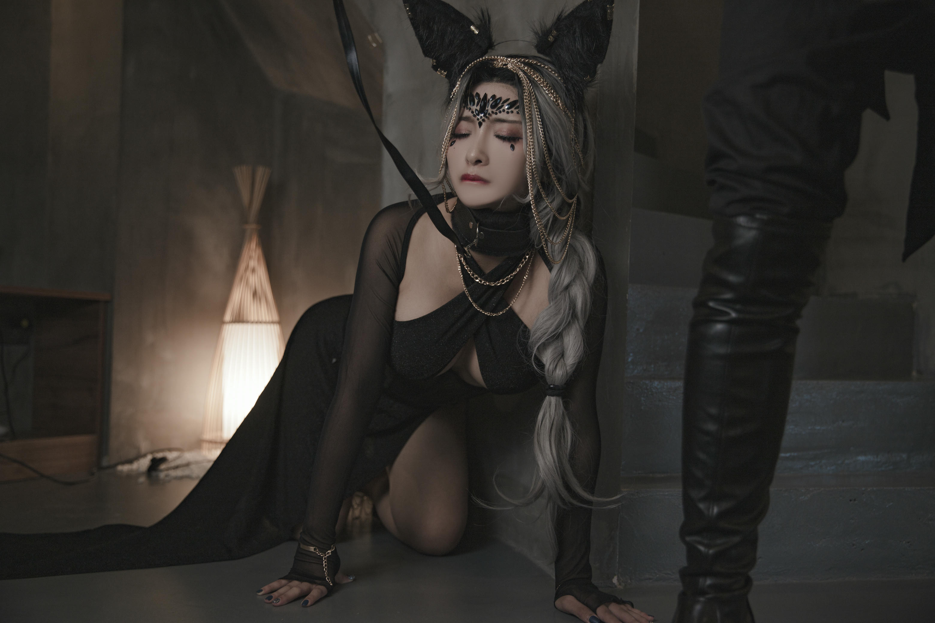 洛璃 LoLiSAMA NO.033 狼少女 狼女的调教[130P 1.66GB]_第2集