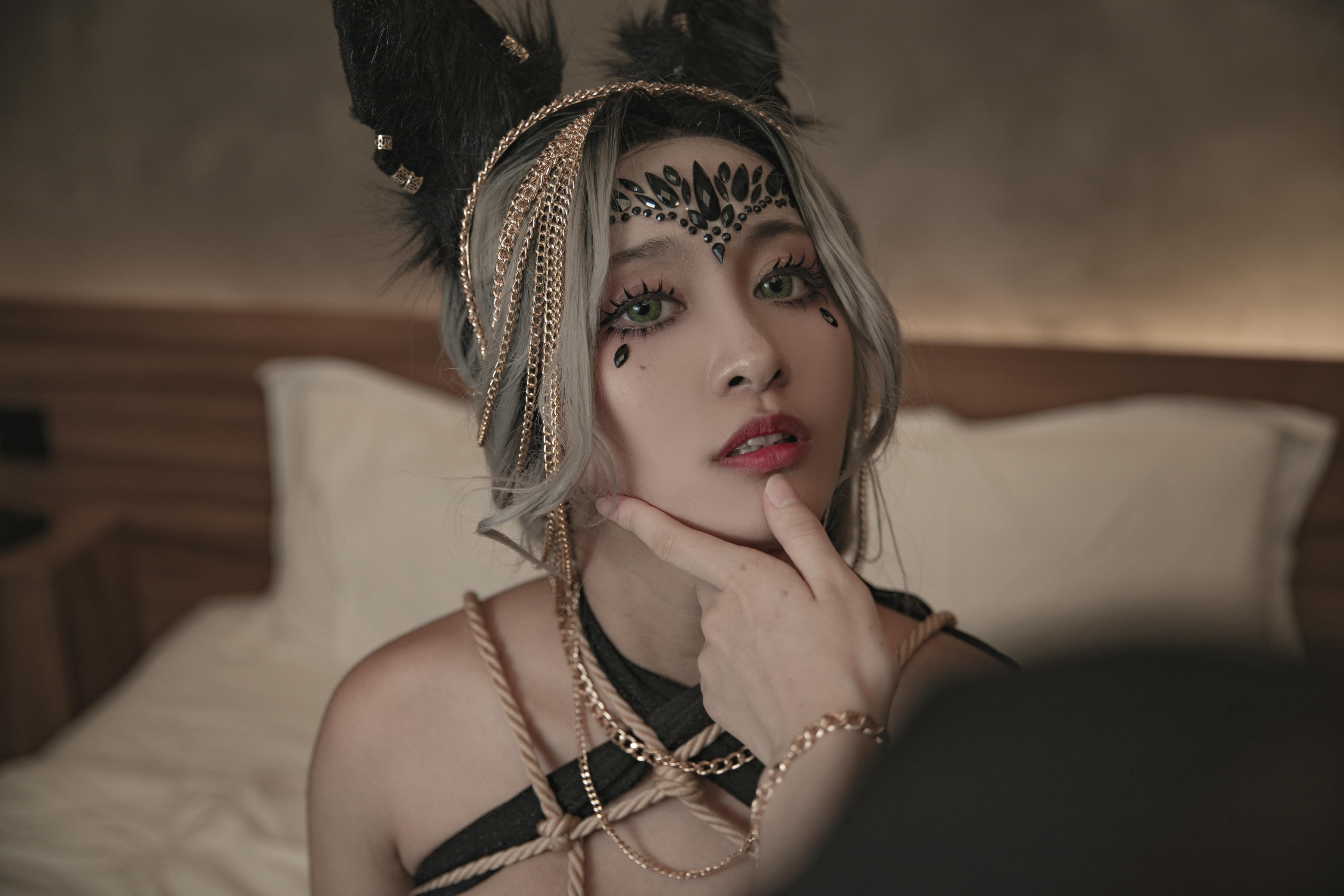 洛璃 LoLiSAMA NO.033 狼少女 狼女的调教[130P 1.66GB]_第3集