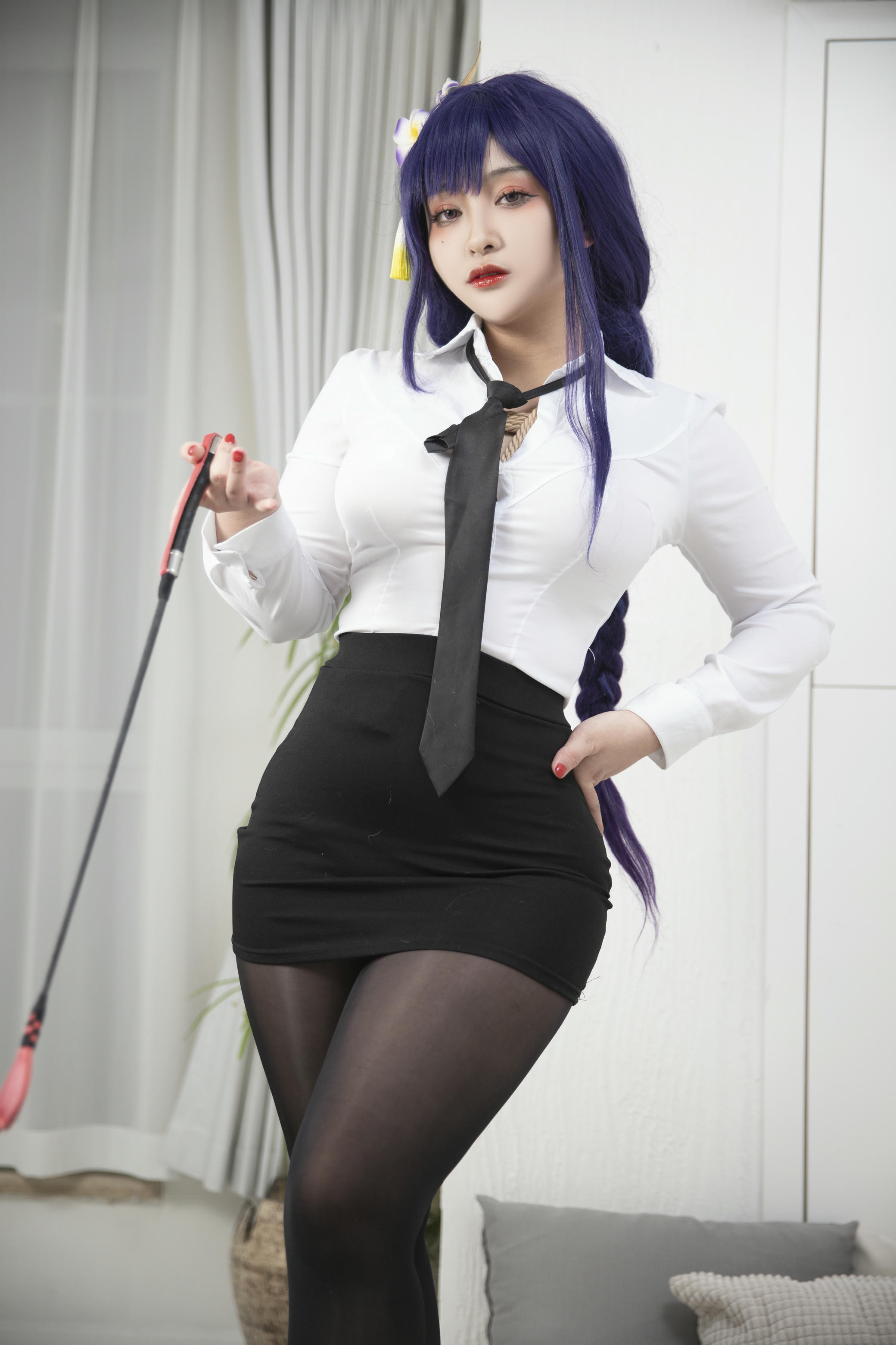 洛璃 LoLiSAMA NO.037 雷电将军OL[74P 621MB]_第2集