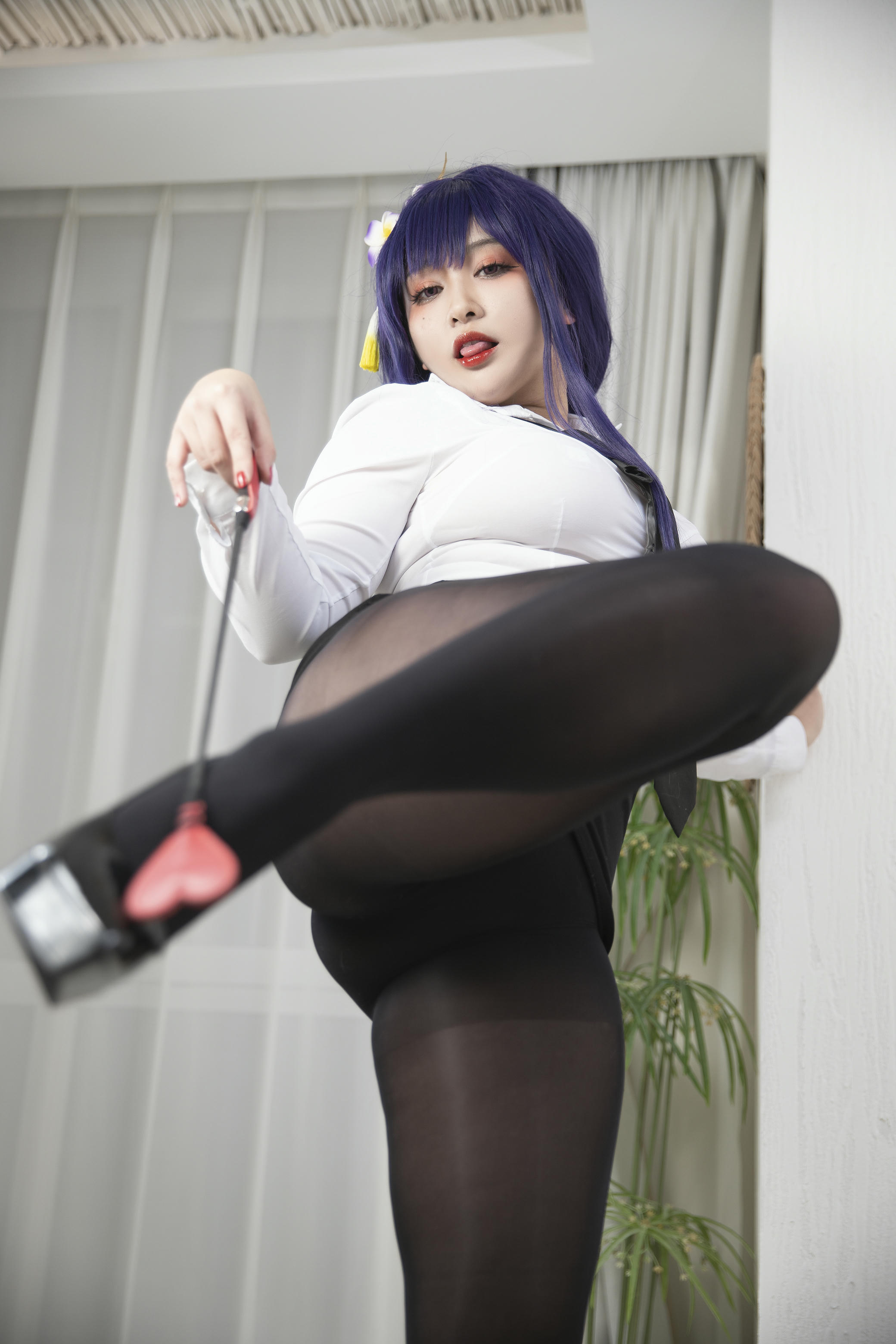 洛璃 LoLiSAMA NO.037 雷电将军OL[74P 621MB]_第2集