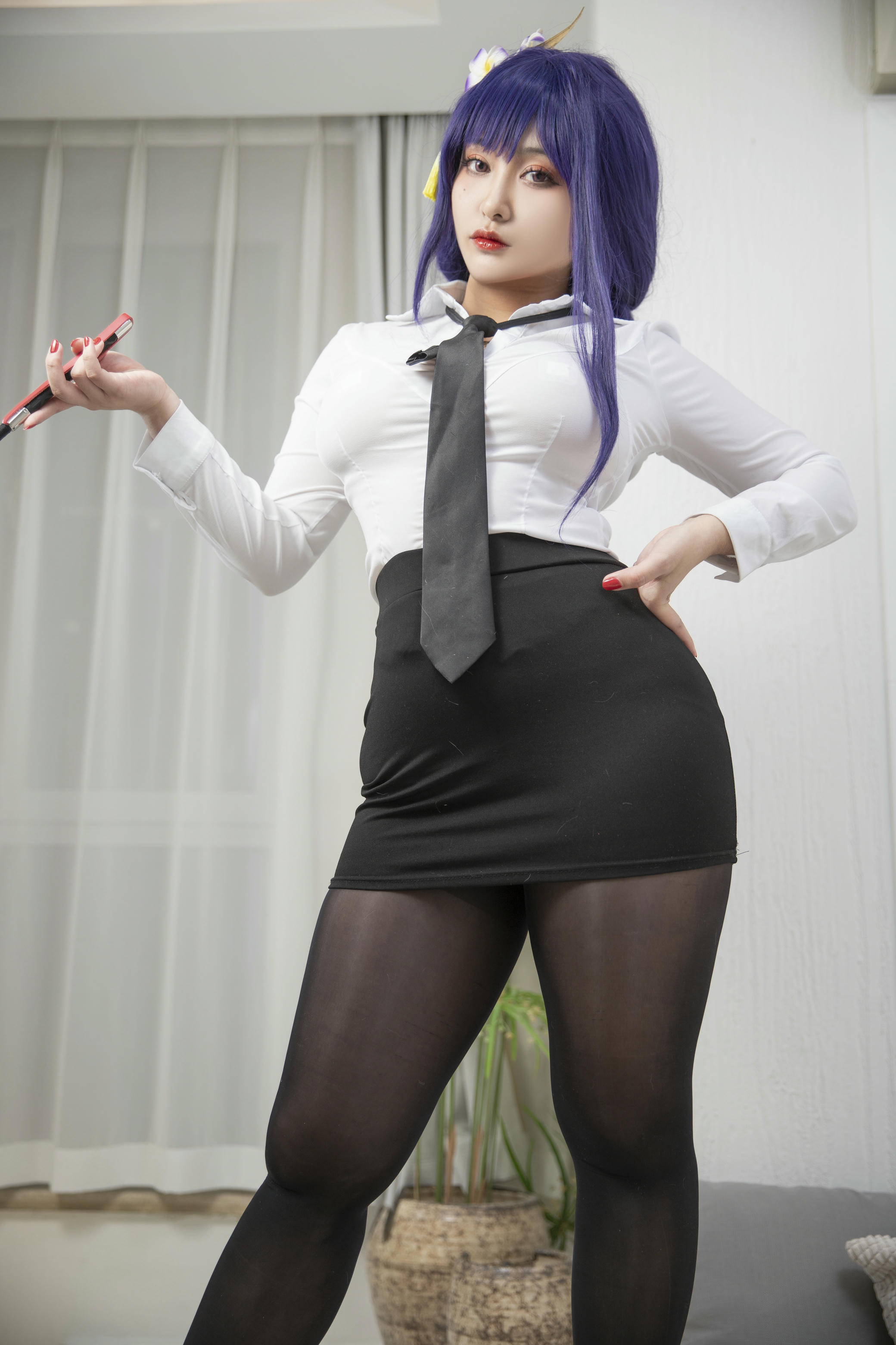 洛璃 LoLiSAMA NO.037 雷电将军OL[74P 621MB]_第2集