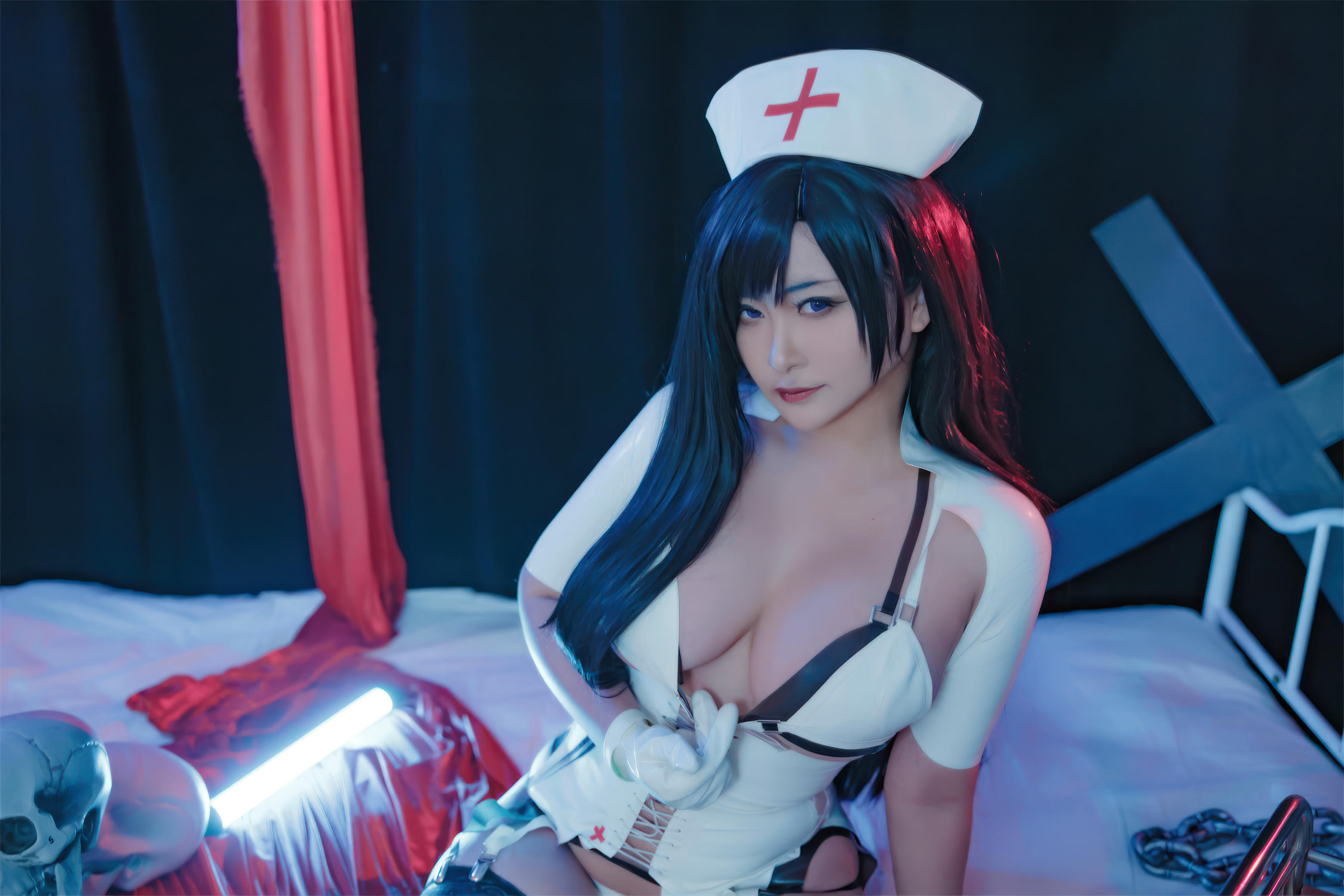 洛璃 LoLiSAMA NO.050 蒂法护士[65P-355.3M]_第1集