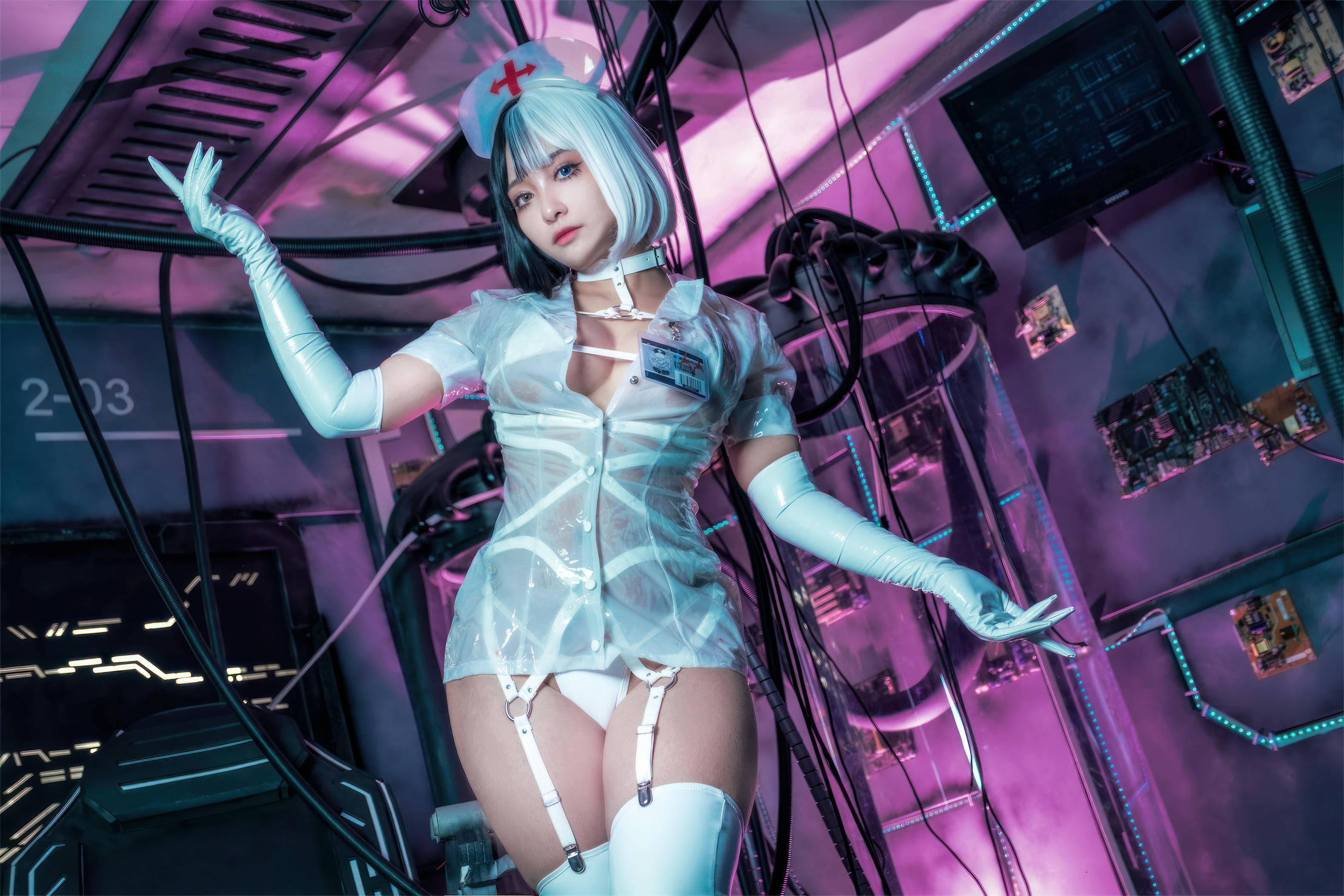 洛璃 LoLiSAMA NO.054 透明护士 [37P-451MB]_第1集