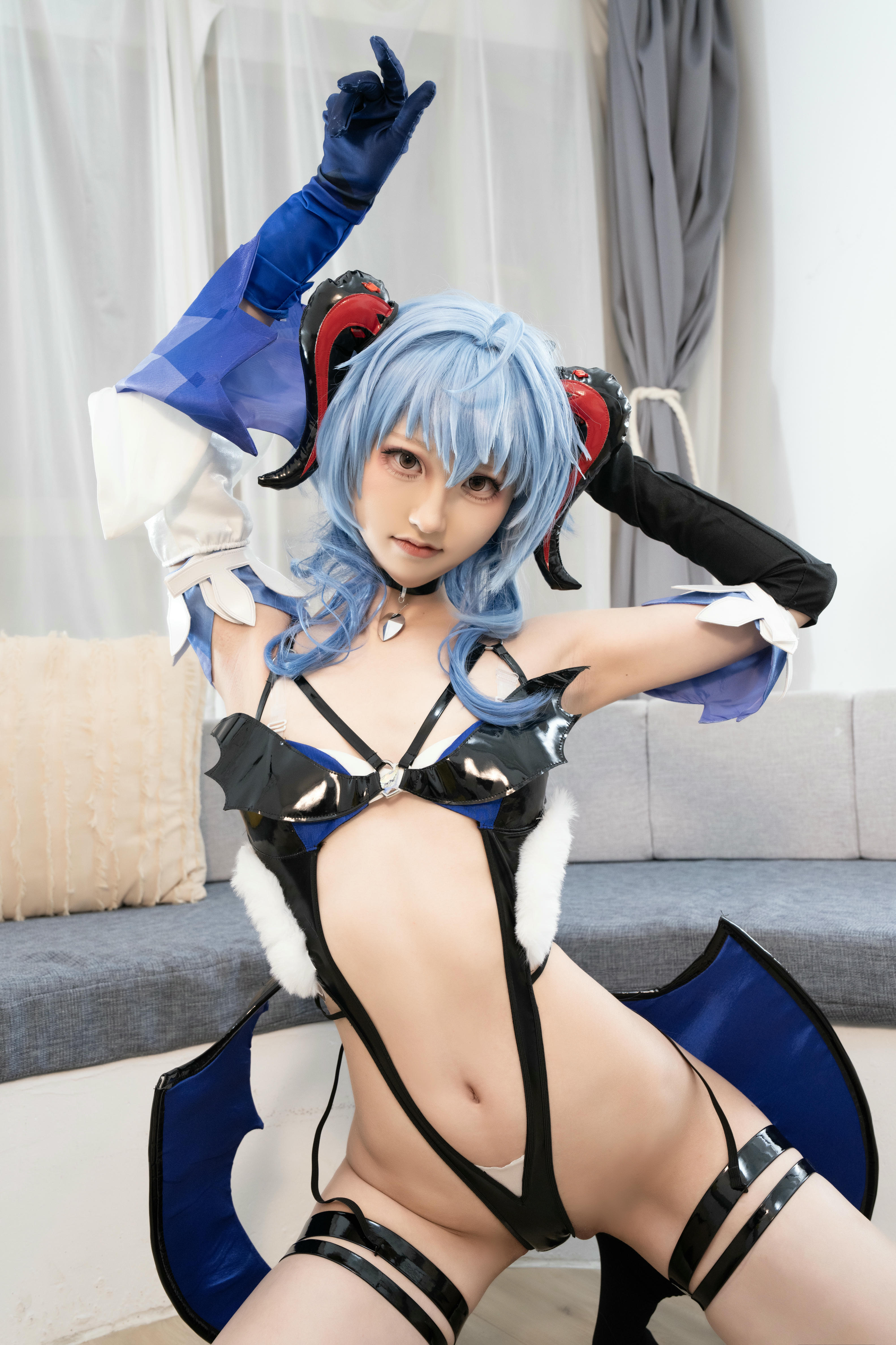 洛璃 LoLiSAMA NO.058 优菈＆甘雨 [79P-2.50GB]_第2集