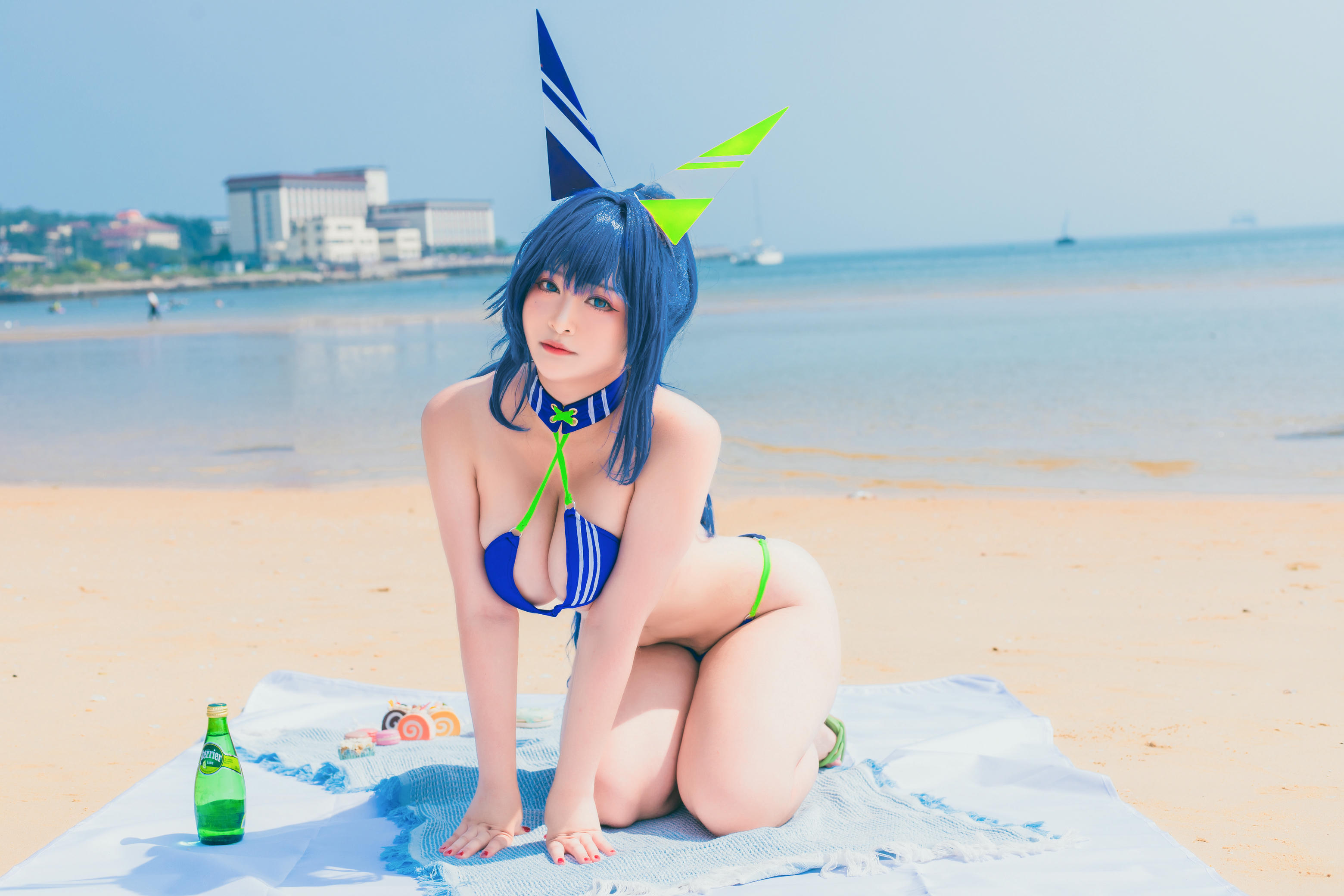 洛璃 LoLiSAMA NO.061 热恋的盛夏 花园泳装[66P-565MB]_第1集