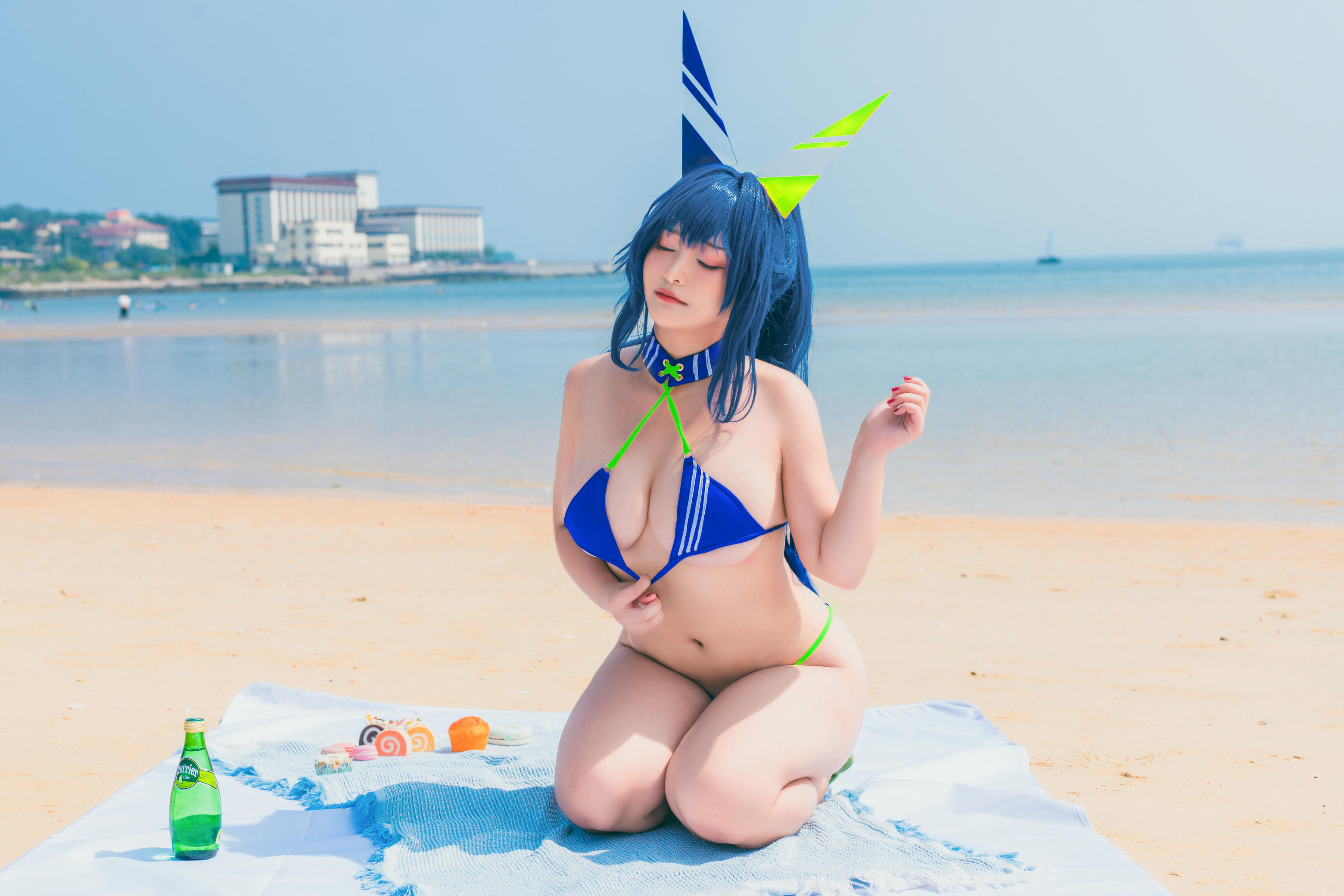 洛璃 LoLiSAMA NO.061 热恋的盛夏 花园泳装[66P-565MB]_第1集