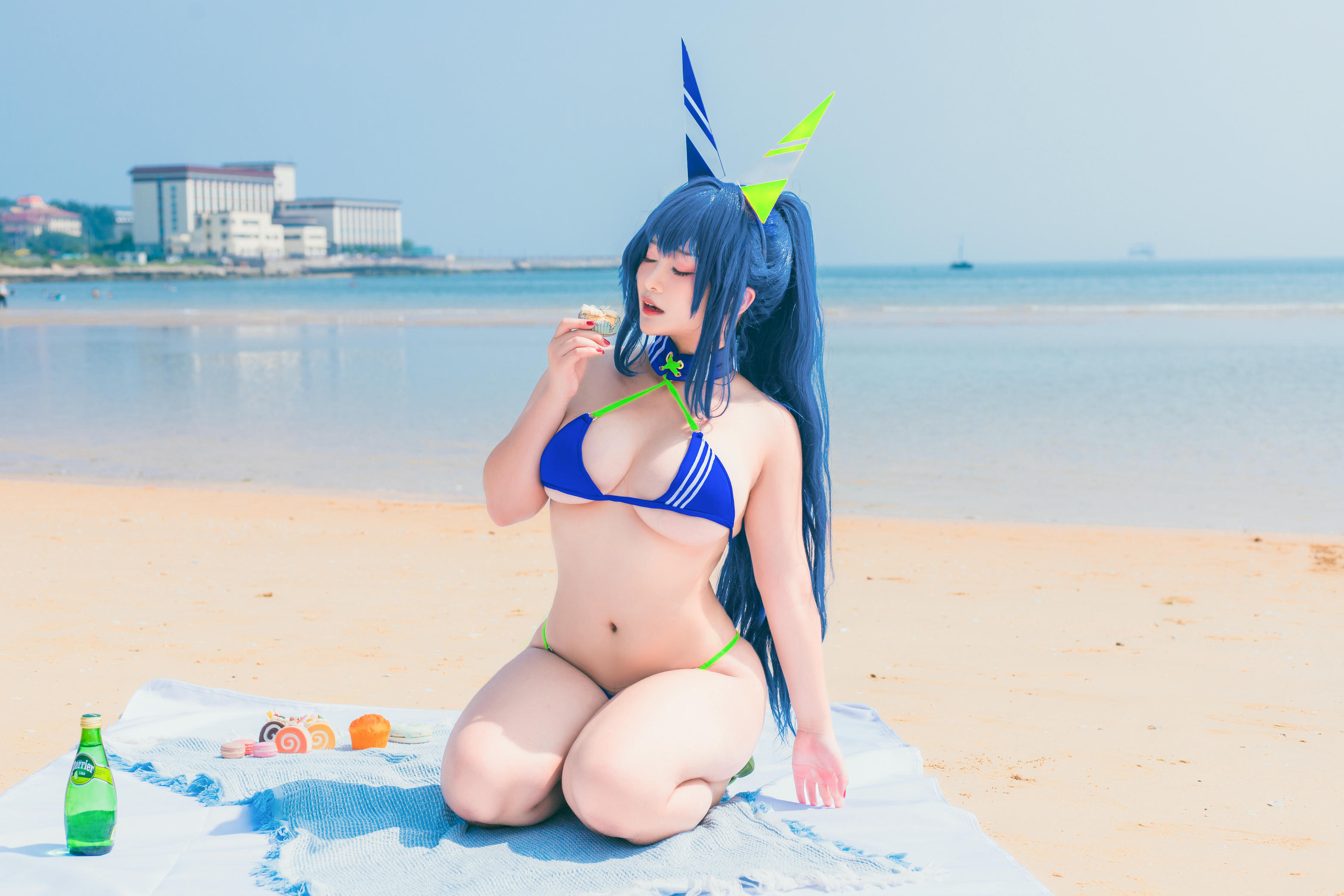 洛璃 LoLiSAMA NO.061 热恋的盛夏 花园泳装[66P-565MB]_第1集