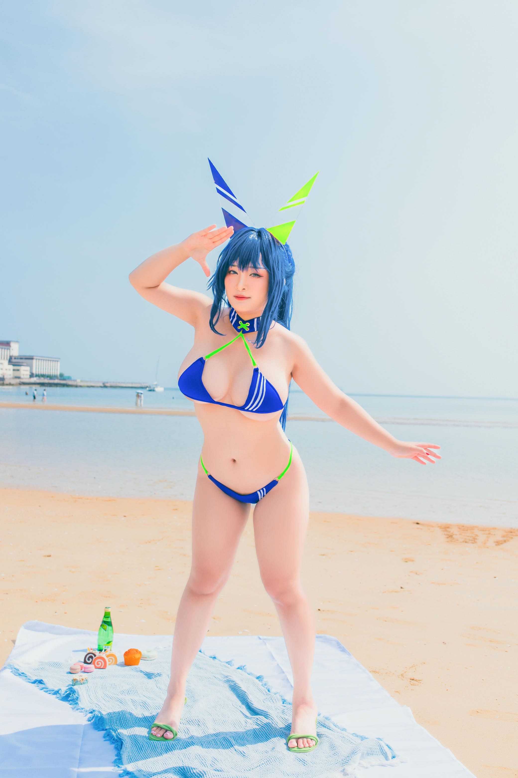 洛璃 LoLiSAMA NO.061 热恋的盛夏 花园泳装[66P-565MB]_第1集