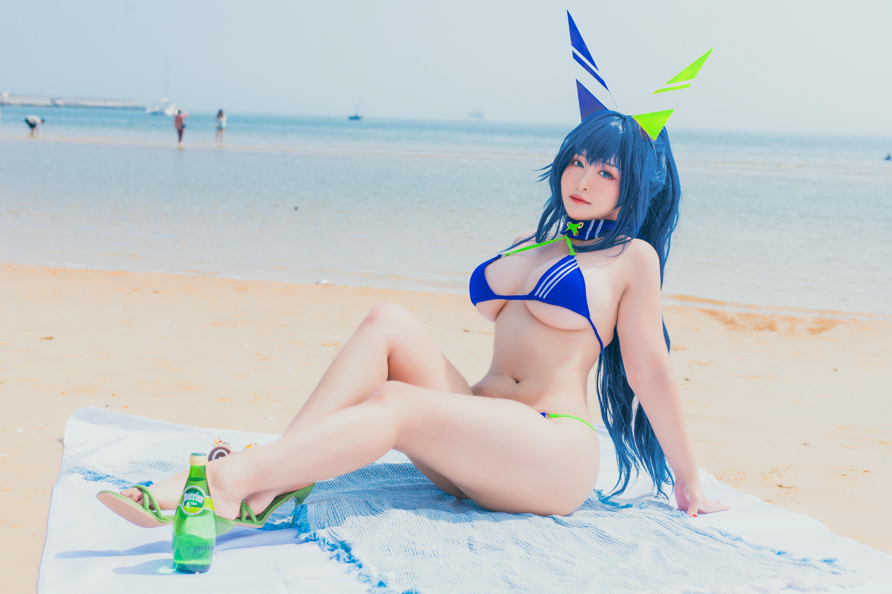 洛璃 LoLiSAMA NO.061 热恋的盛夏 花园泳装[66P-565MB]_第2集