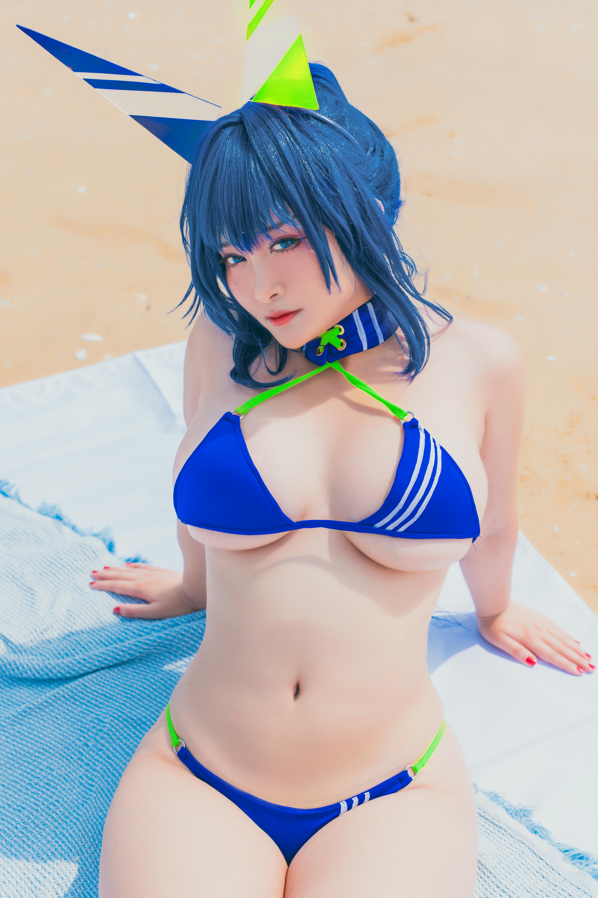 洛璃 LoLiSAMA NO.061 热恋的盛夏 花园泳装[66P-565MB]_第2集