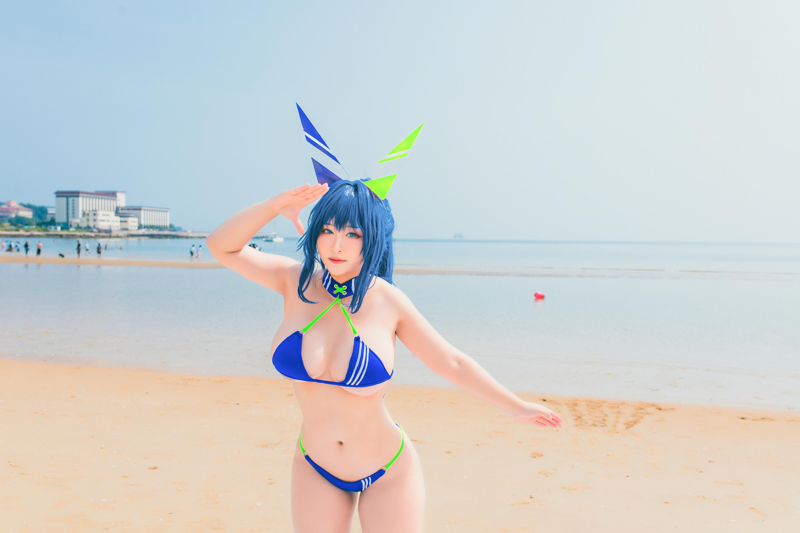 洛璃 LoLiSAMA NO.061 热恋的盛夏 花园泳装[66P-565MB]_第1集