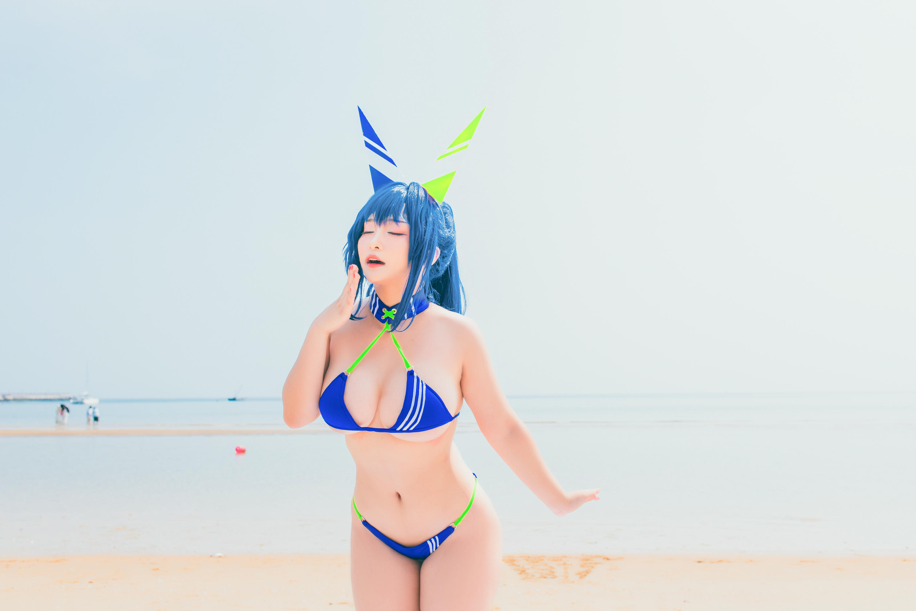 洛璃 LoLiSAMA NO.061 热恋的盛夏 花园泳装[66P-565MB]_第1集