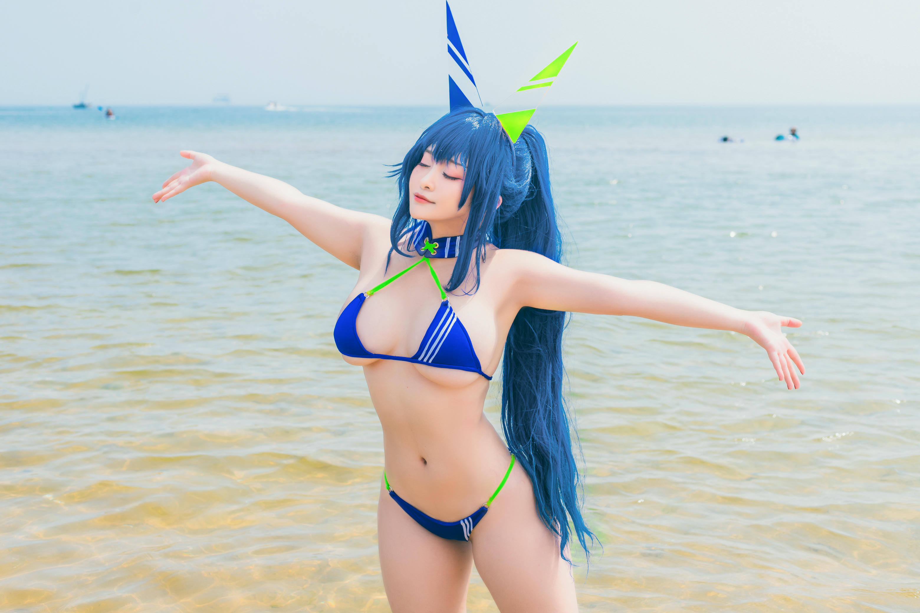 洛璃 LoLiSAMA NO.061 热恋的盛夏 花园泳装[66P-565MB]_第3集