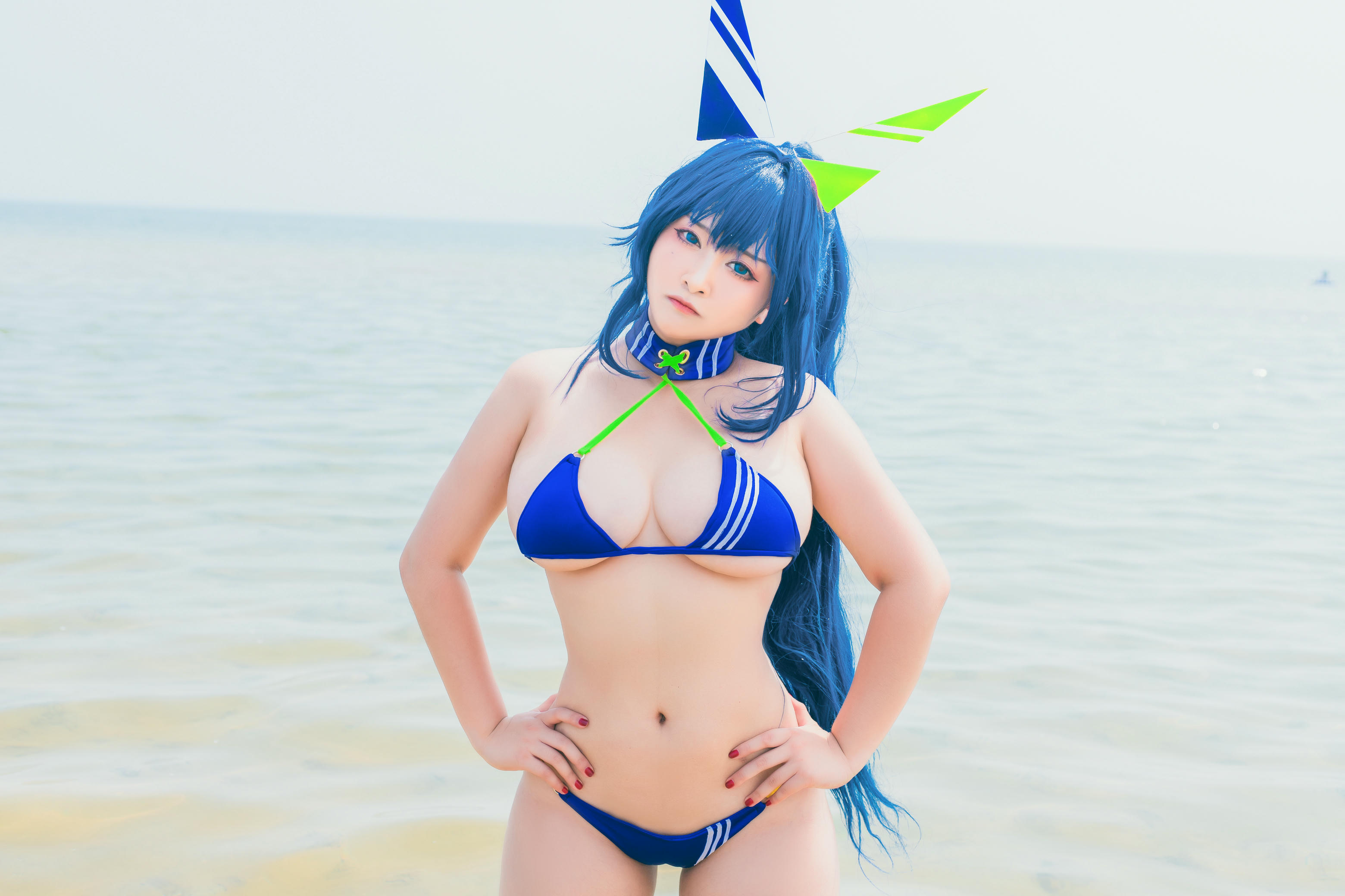 洛璃 LoLiSAMA NO.061 热恋的盛夏 花园泳装[66P-565MB]_第3集