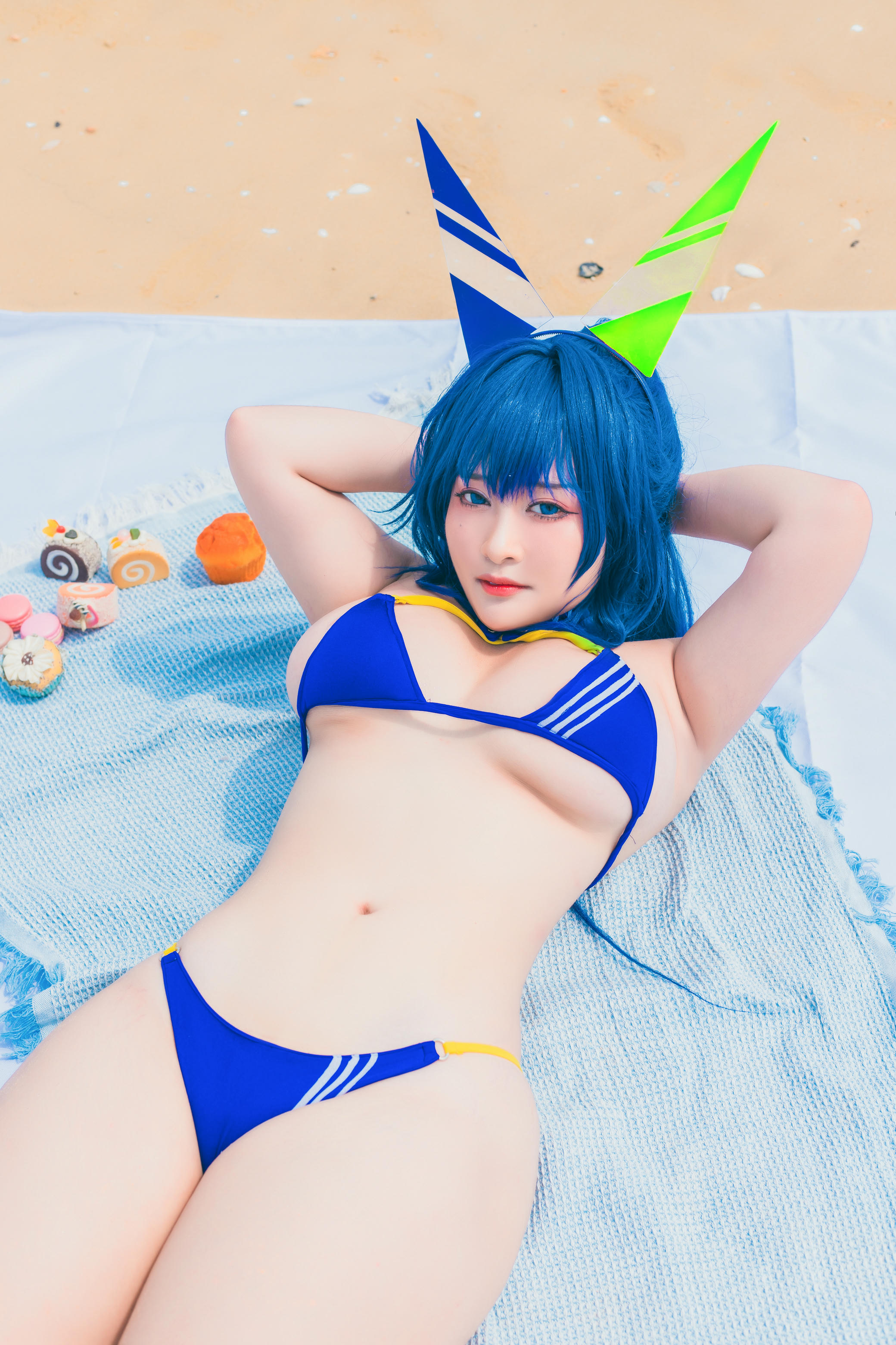 洛璃 LoLiSAMA NO.061 热恋的盛夏 花园泳装[66P-565MB]_第4集