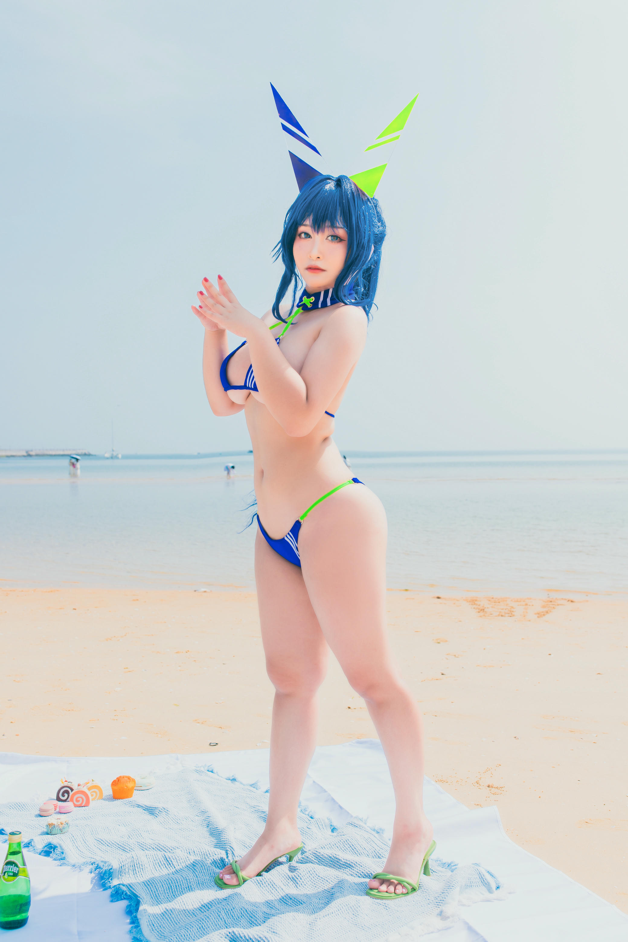 洛璃 LoLiSAMA NO.061 热恋的盛夏 花园泳装[66P-565MB]_第1集