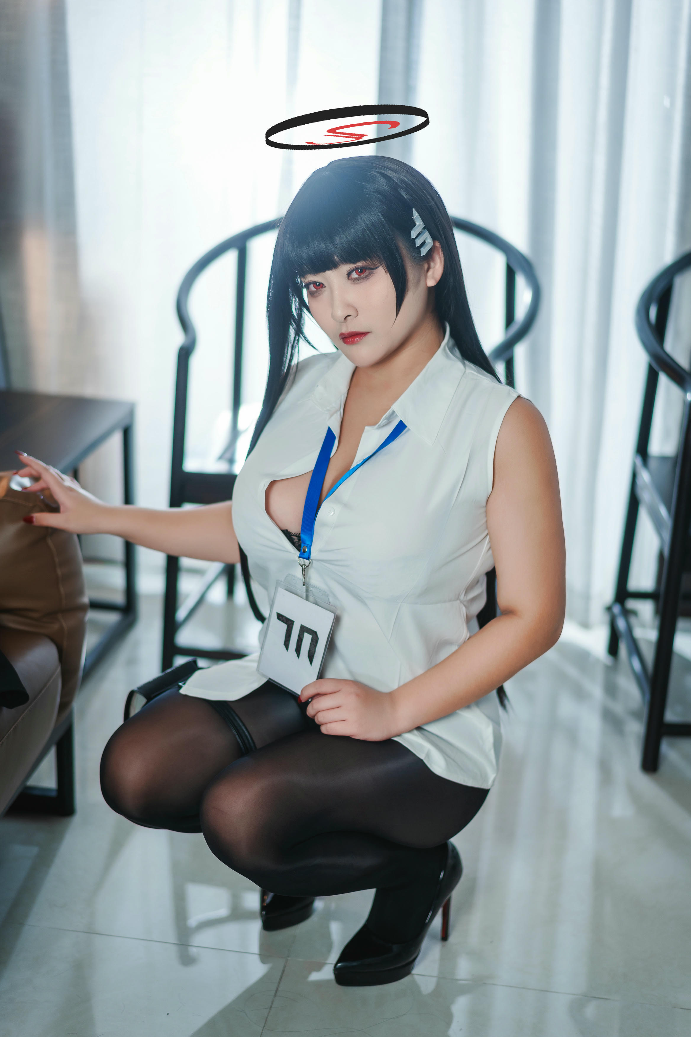 洛璃 LoLiSAMA NO.065 蔚蓝档案 莉音 [72P1V 1.06GB]_第2集