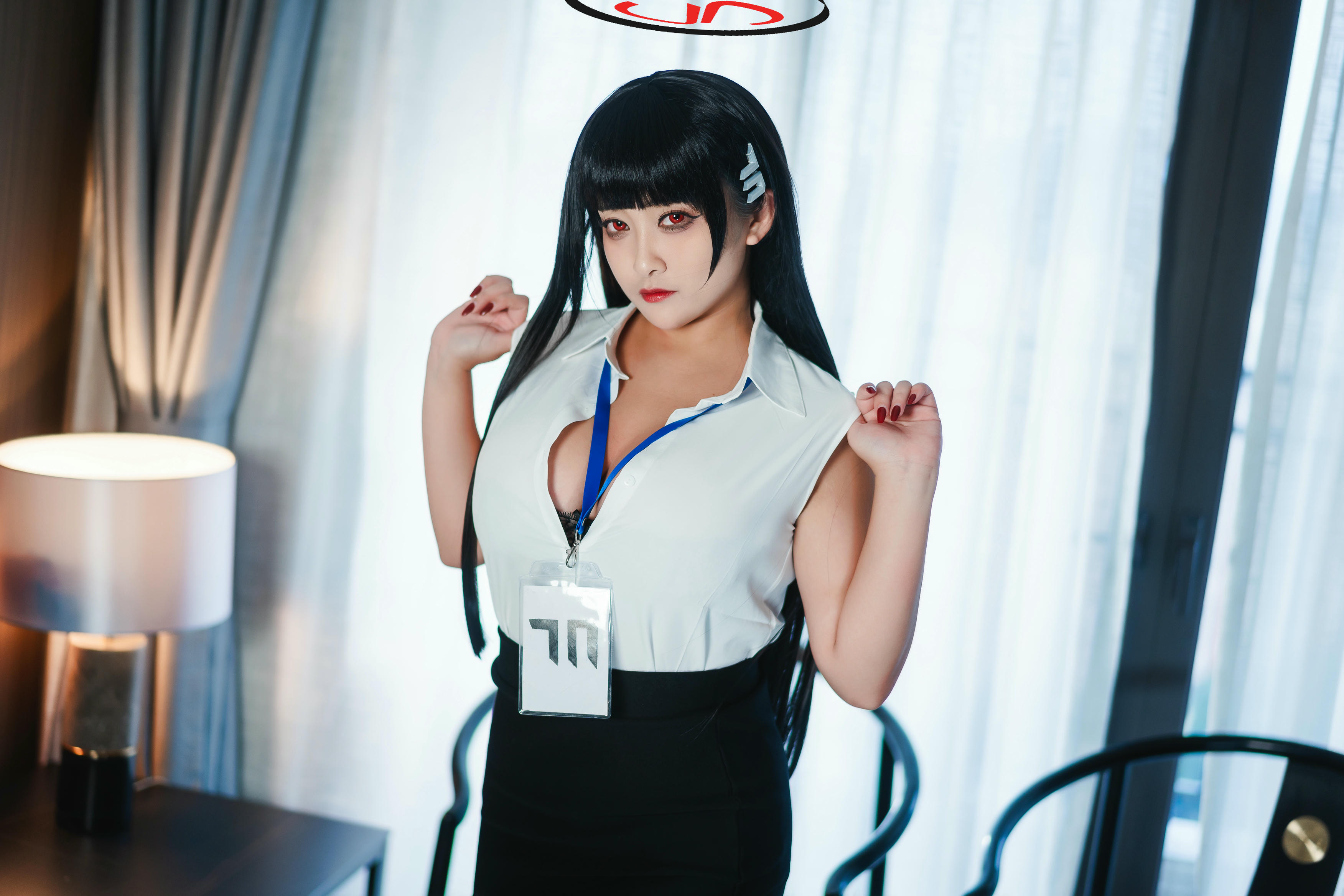 洛璃 LoLiSAMA NO.065 蔚蓝档案 莉音 [72P1V 1.06GB]_第3集