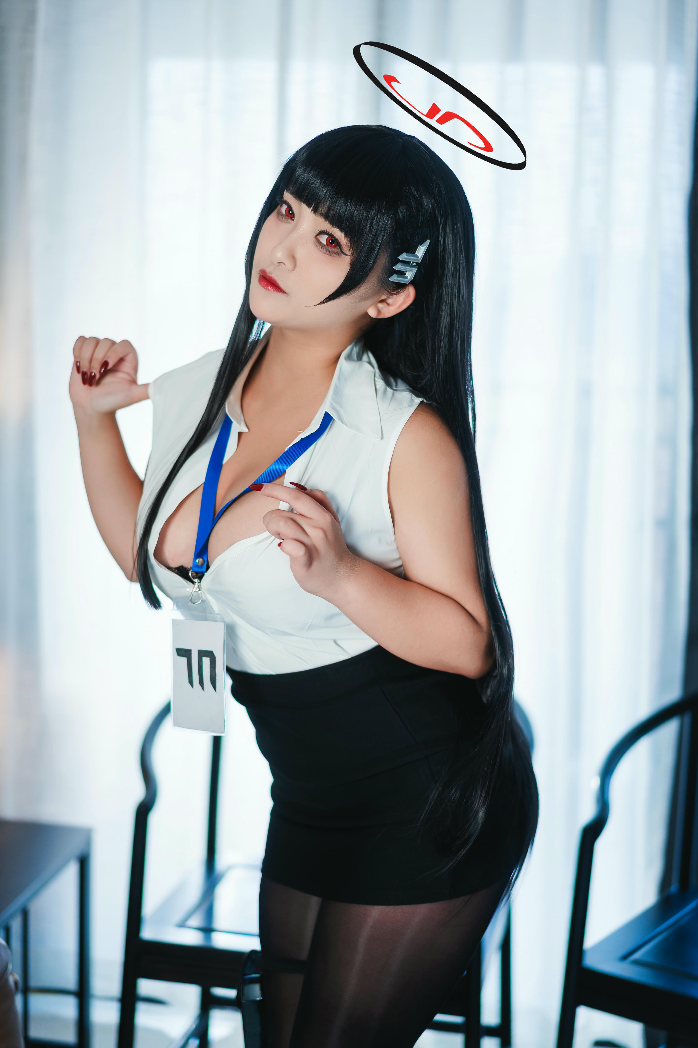 洛璃 LoLiSAMA NO.065 蔚蓝档案 莉音 [72P1V 1.06GB]_第3集