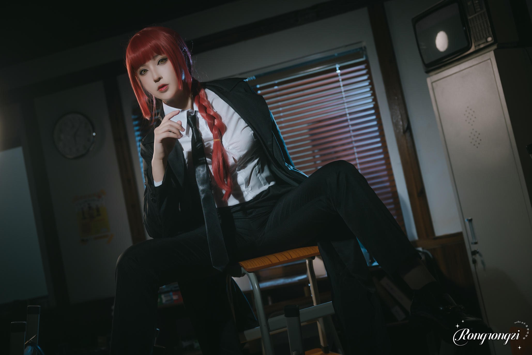 洛璃 LoLiSAMA NO.069 链锯人 玛奇玛 [45P 371MB]_第1集