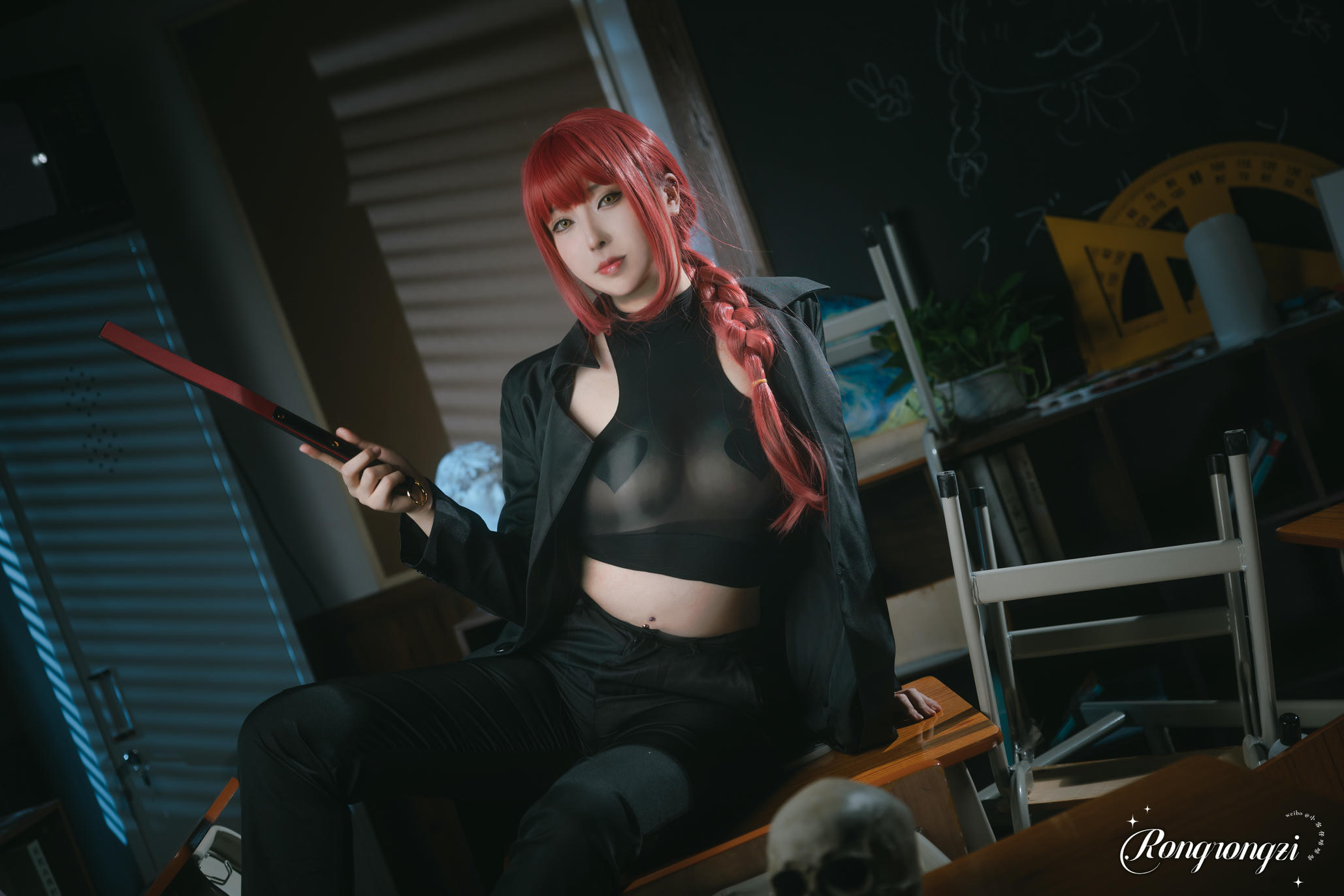 洛璃 LoLiSAMA NO.069 链锯人 玛奇玛 [45P 371MB]_第2集