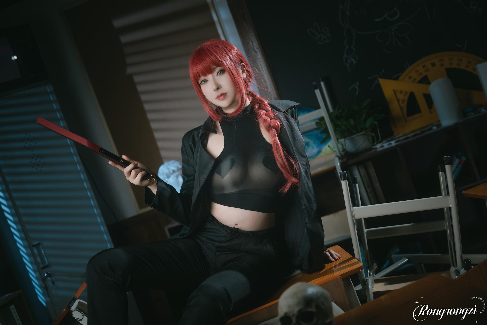 洛璃 LoLiSAMA NO.069 链锯人 玛奇玛 [45P 371MB]_第1集