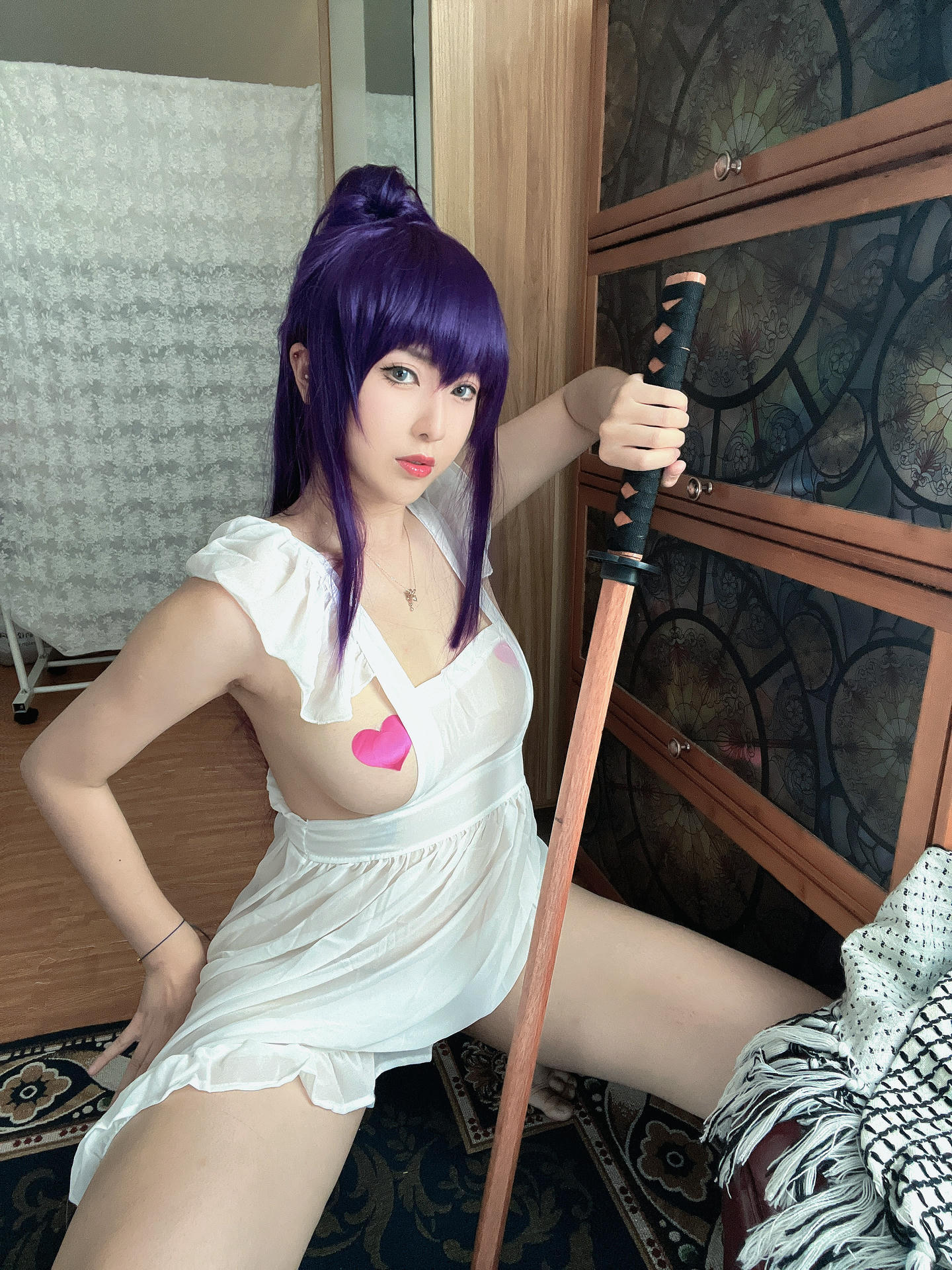 洛璃 LoLiSAMA NO.071 毒岛学姐围裙 [42P 621MB]_第2集