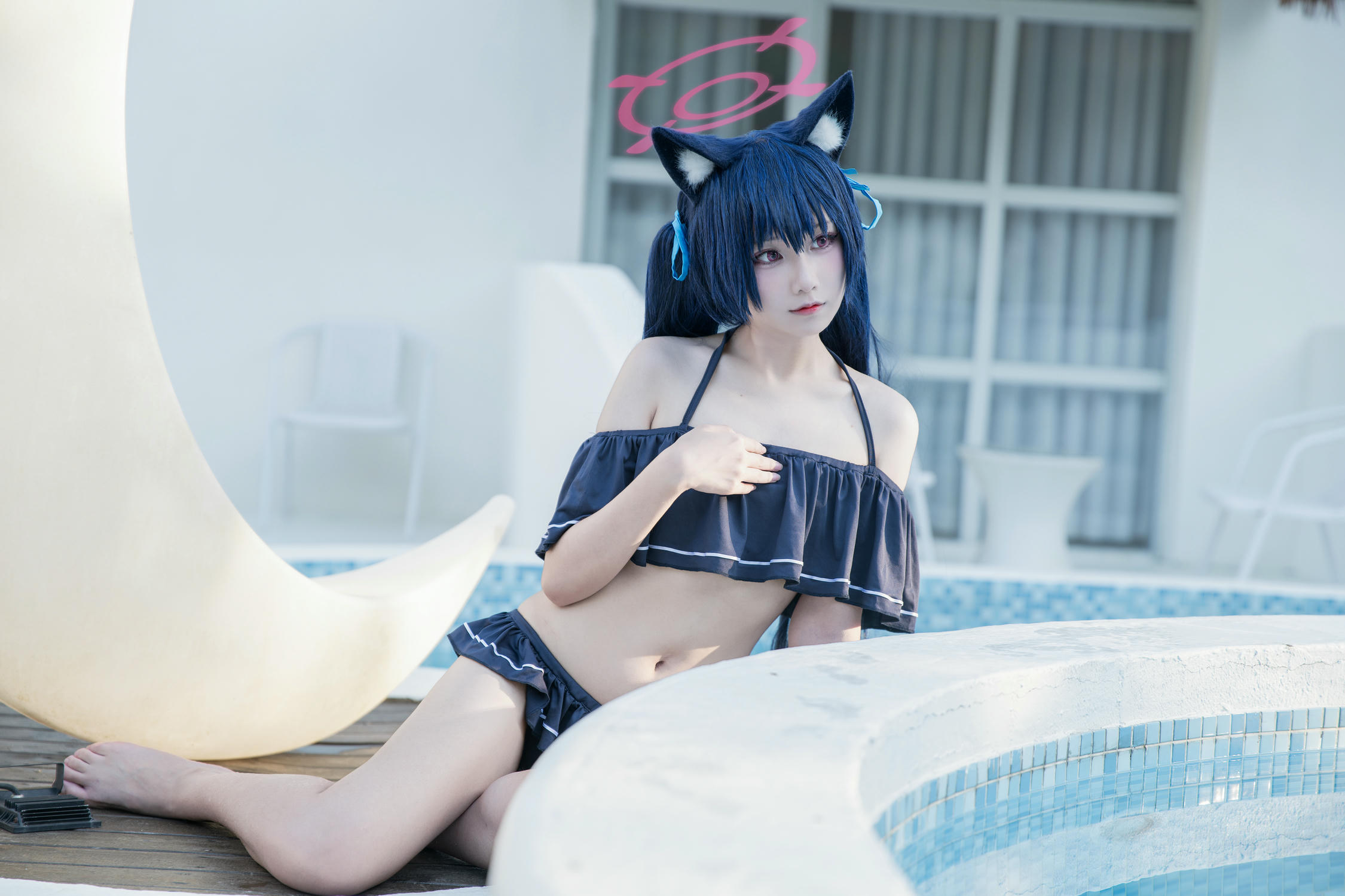 lunananya NO.013 202401B 黑见芹香（泳装）[27P-174MB]_第1集