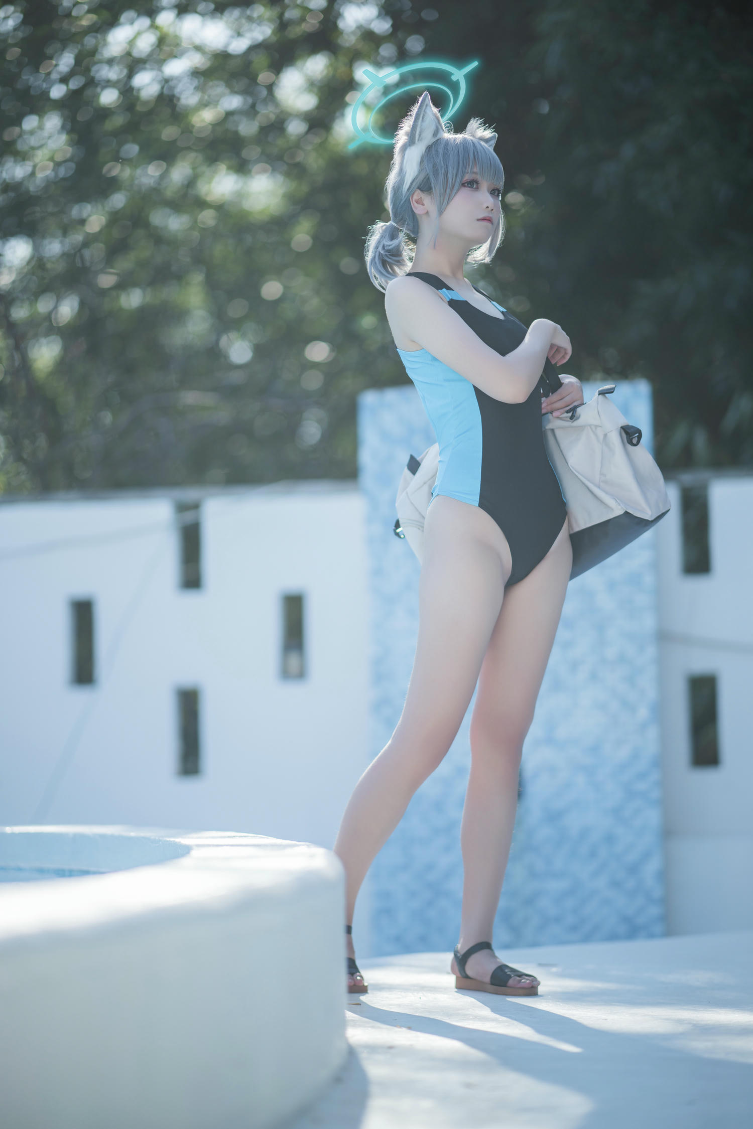 lunananya NO.009 202311B 砂狼白子（泳装）[29P-170MB]_第1集