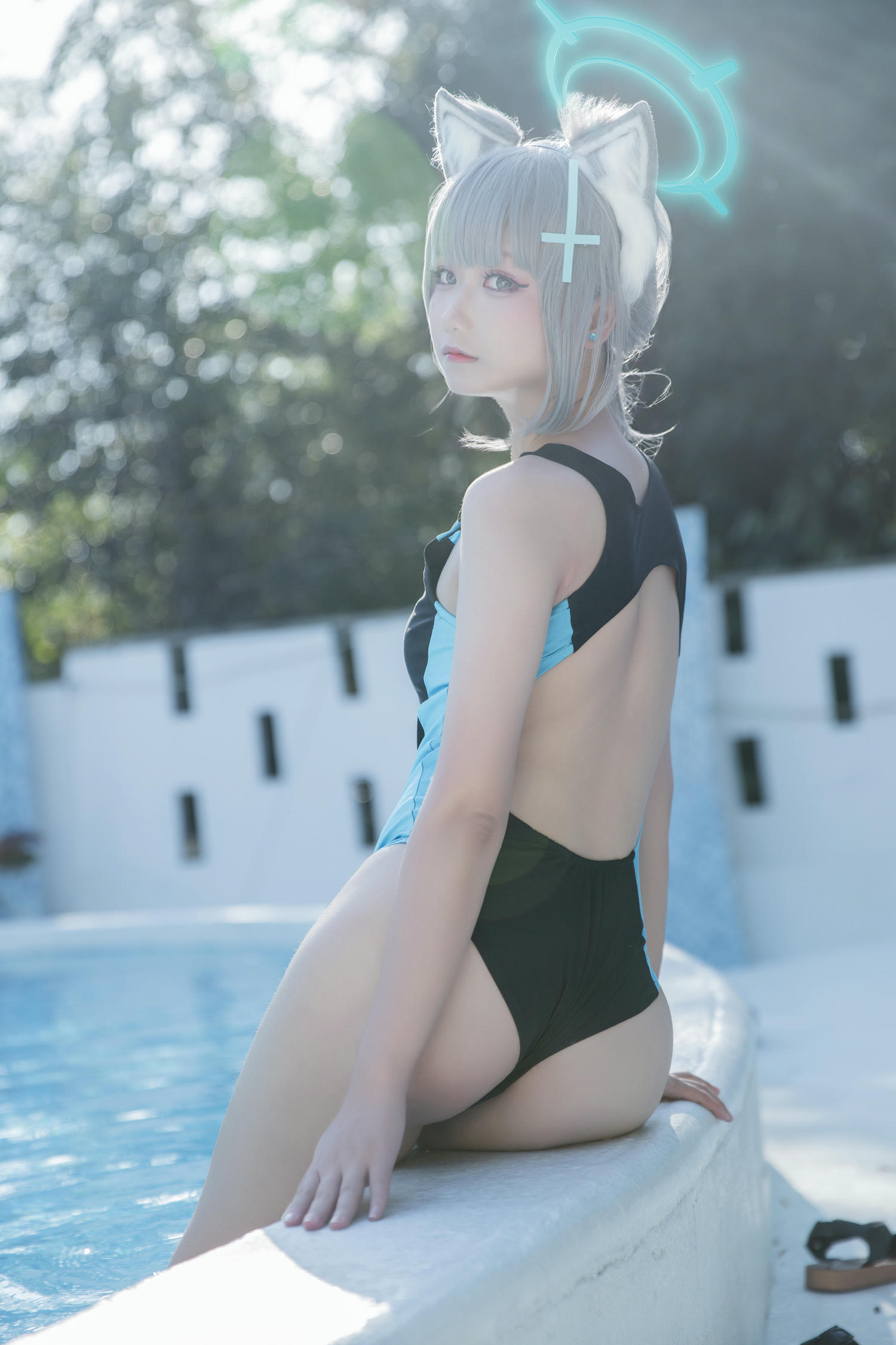 lunananya NO.009 202311B 砂狼白子（泳装）[29P-170MB]_第2集