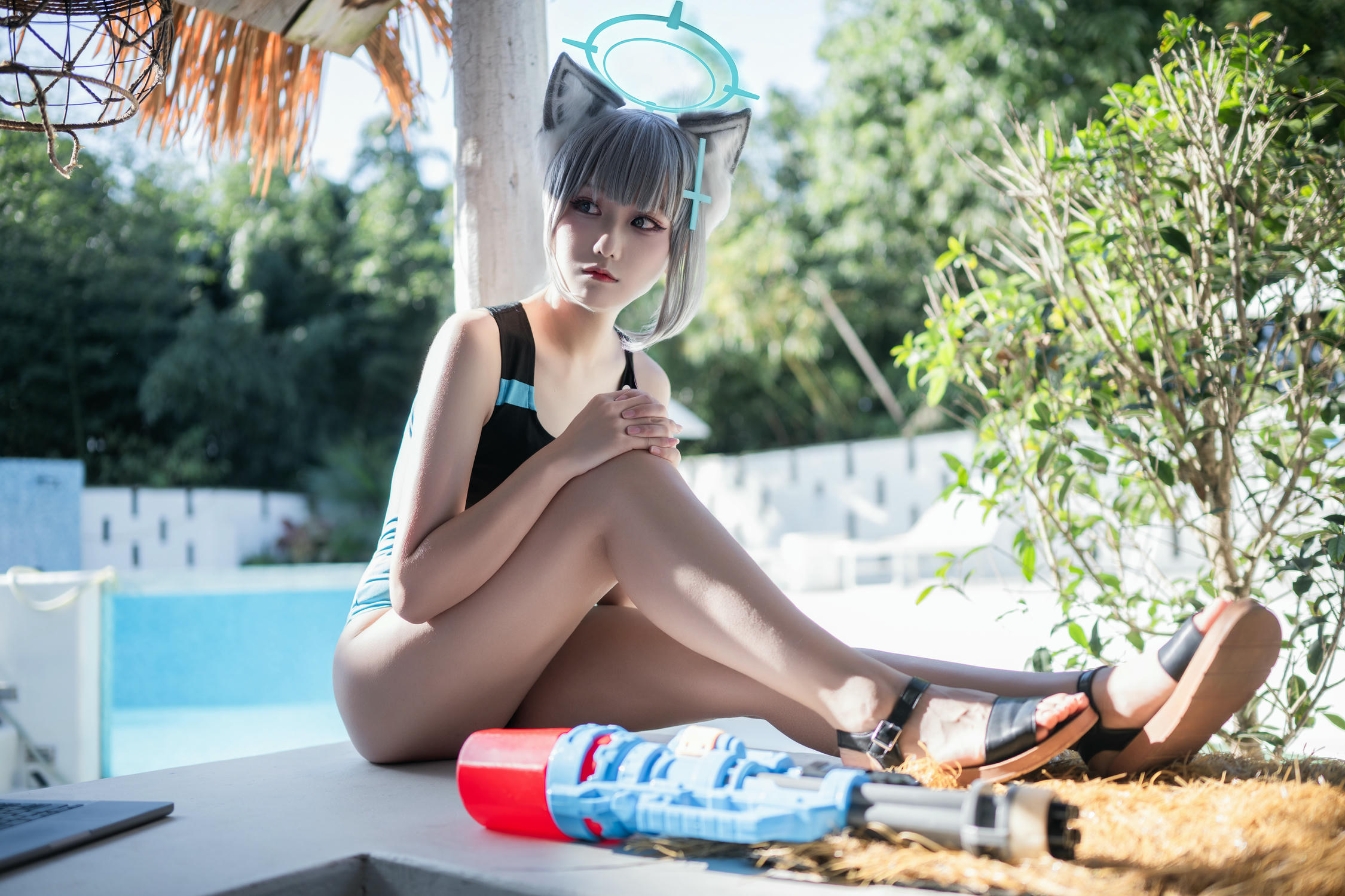 lunananya NO.009 202311B 砂狼白子（泳装）[29P-170MB]_第1集