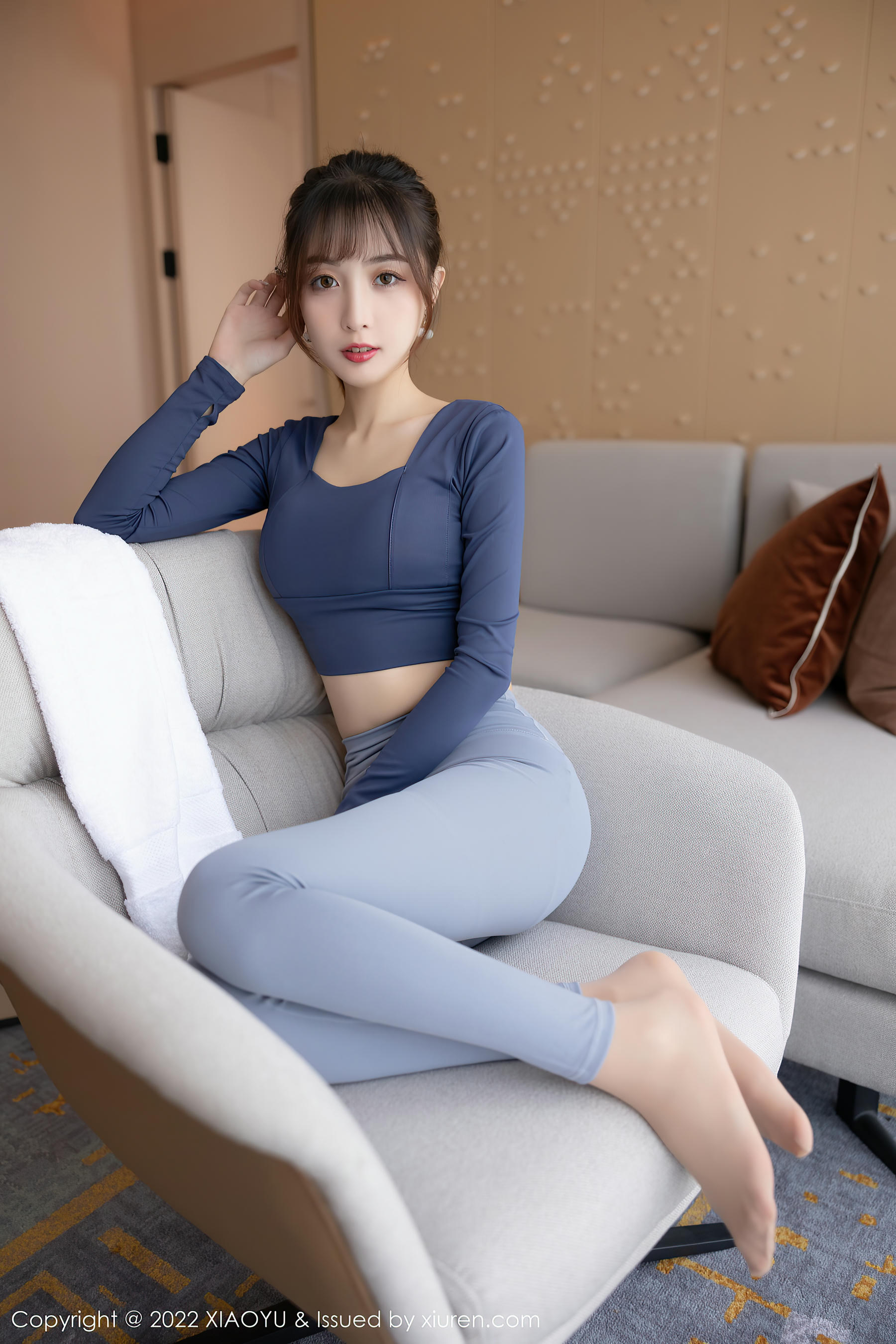XIAOYU语画界 2022.04.12 Vol.755 林星阑 美腿运动[76+1P 650MB]_第1集