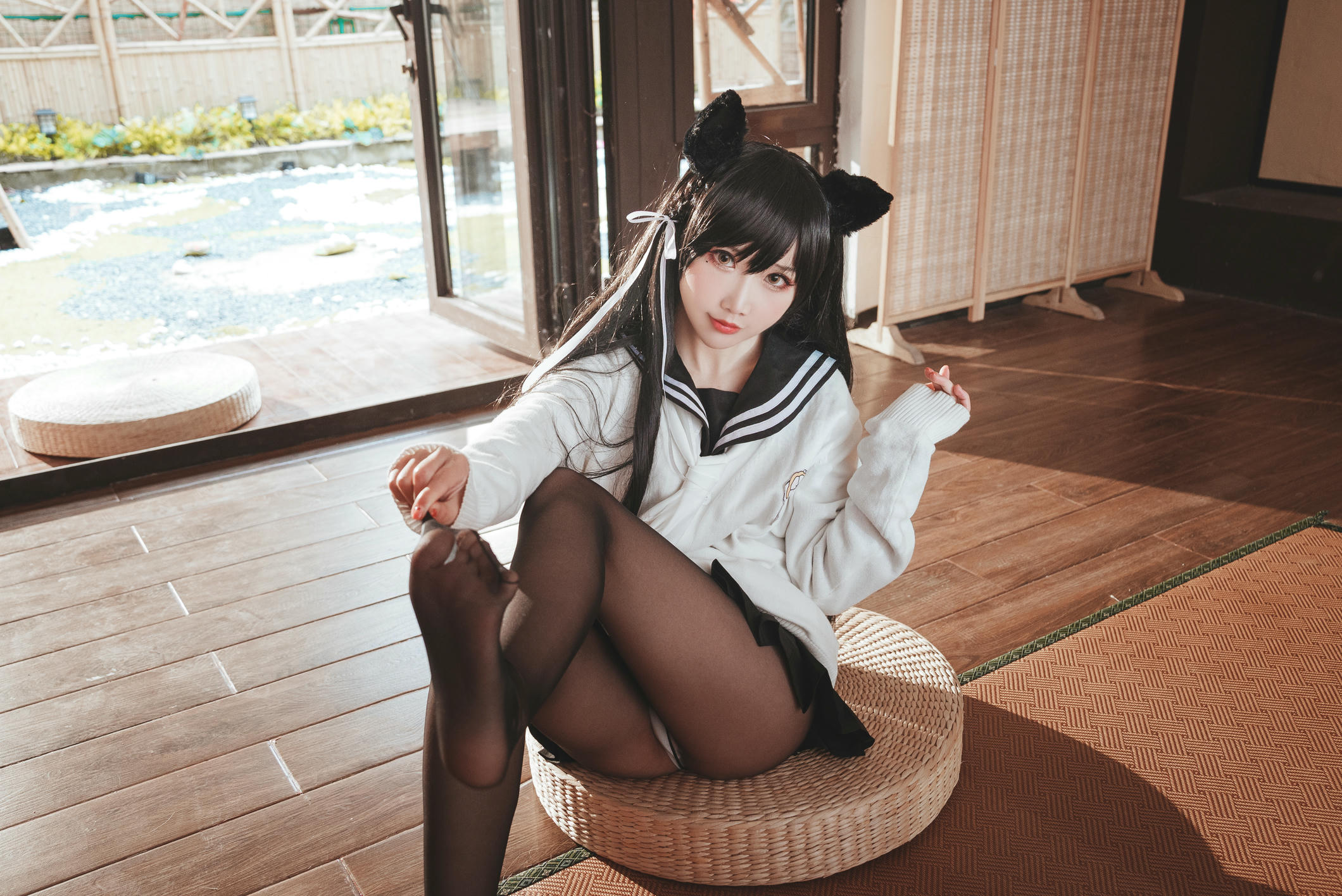 Coser面饼仙儿 NO.104 爱宕JK2 [47P1V-528MB]_第1集