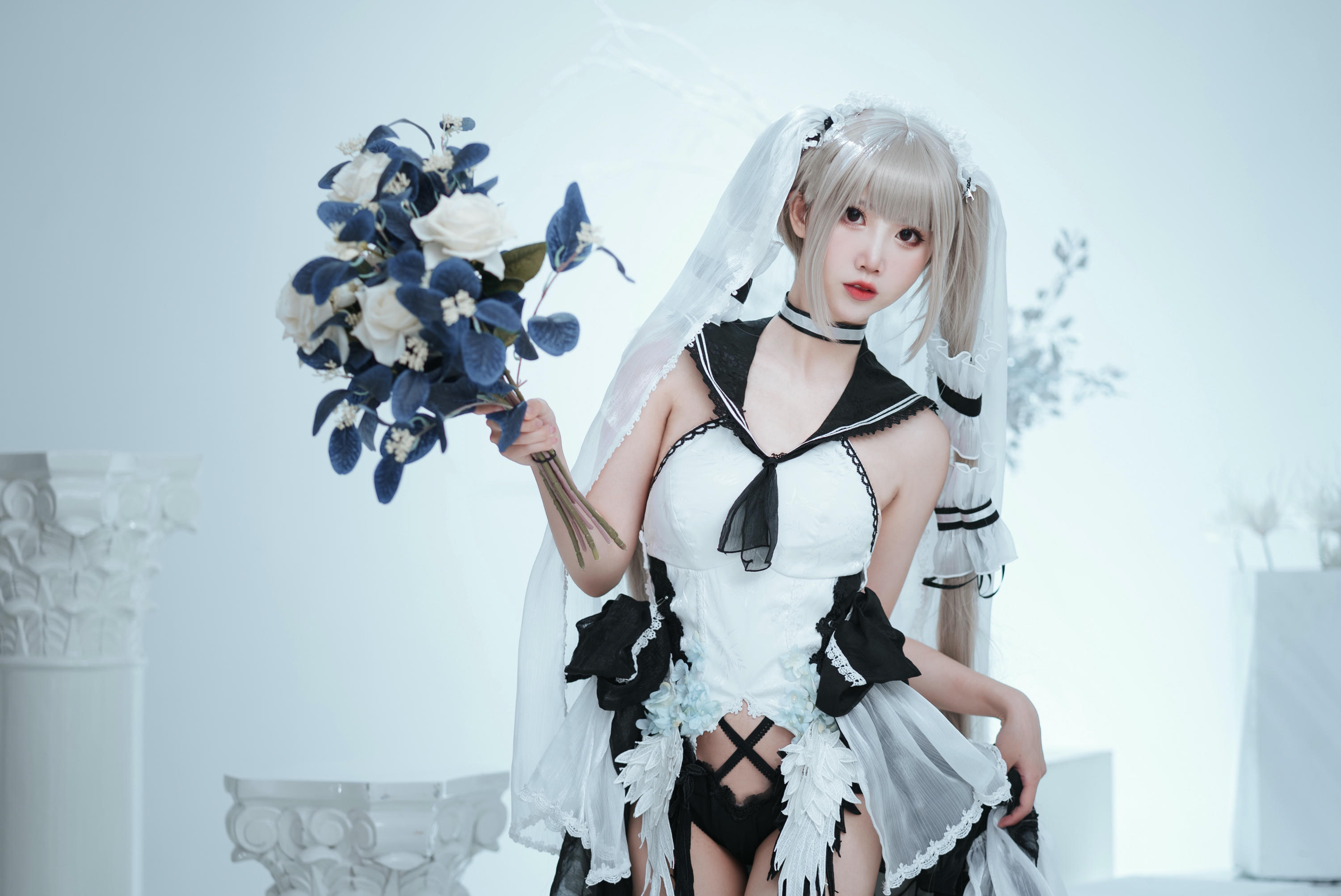 Coser面饼仙儿 NO.110 可畏婚纱 [25P-156MB]_第2集