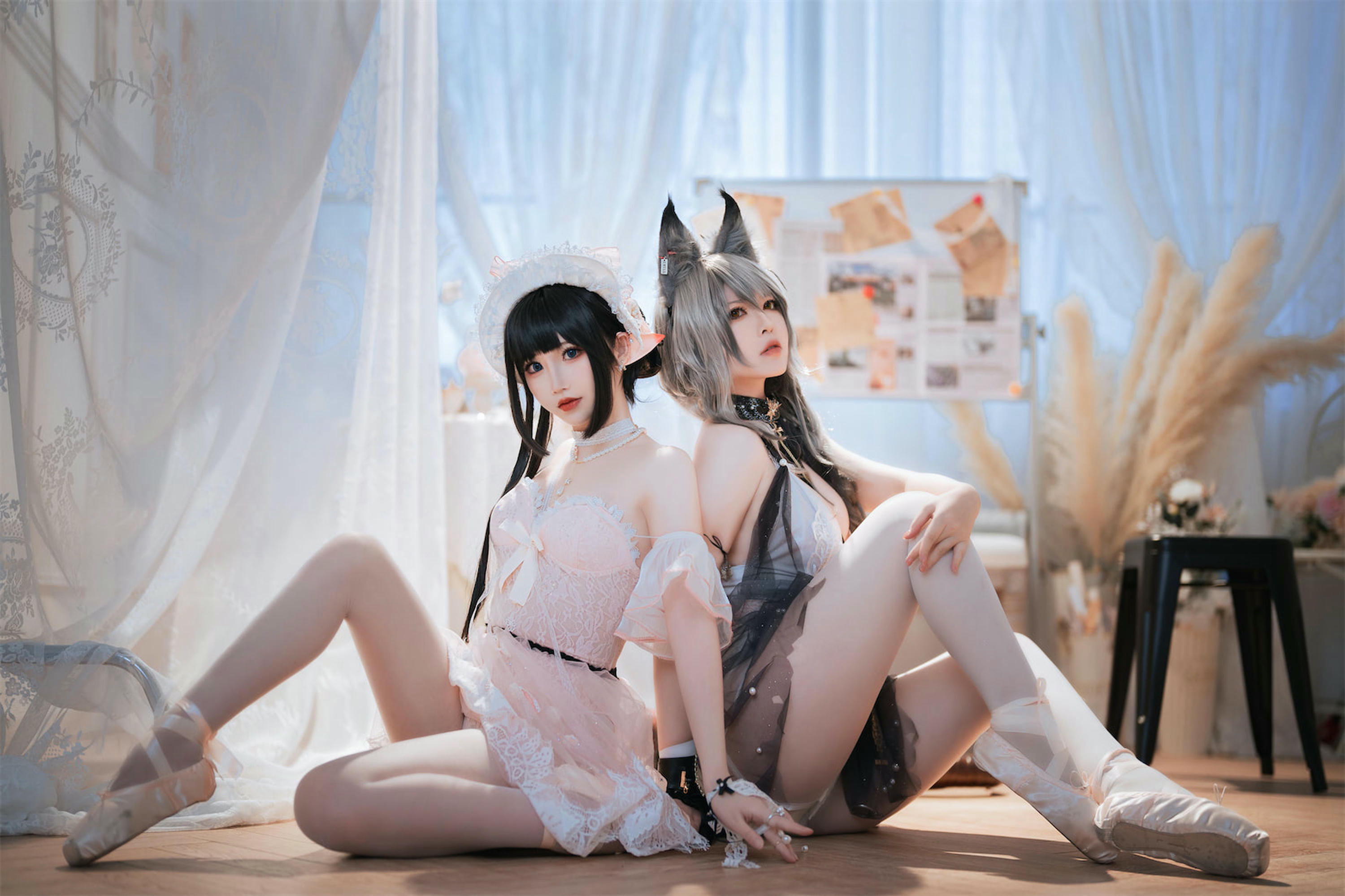 面饼仙儿 NO.119 &半半子 Arknights 黑x森蚺バレエ[56P-483MB]_第2集