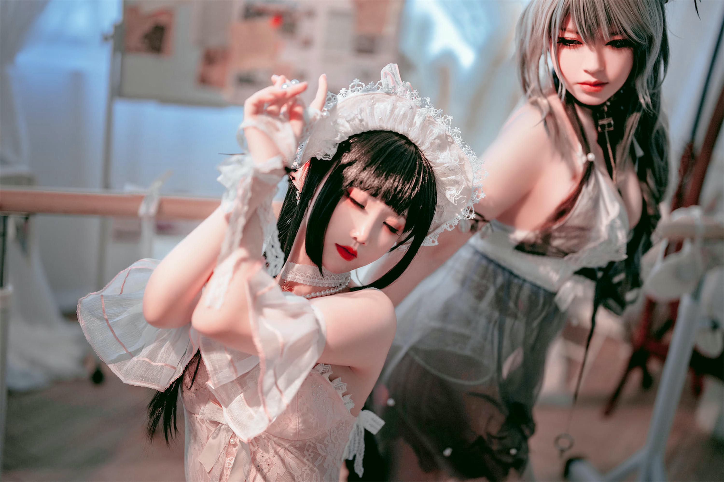 面饼仙儿 NO.119 &半半子 Arknights 黑x森蚺バレエ[56P-483MB]_第2集