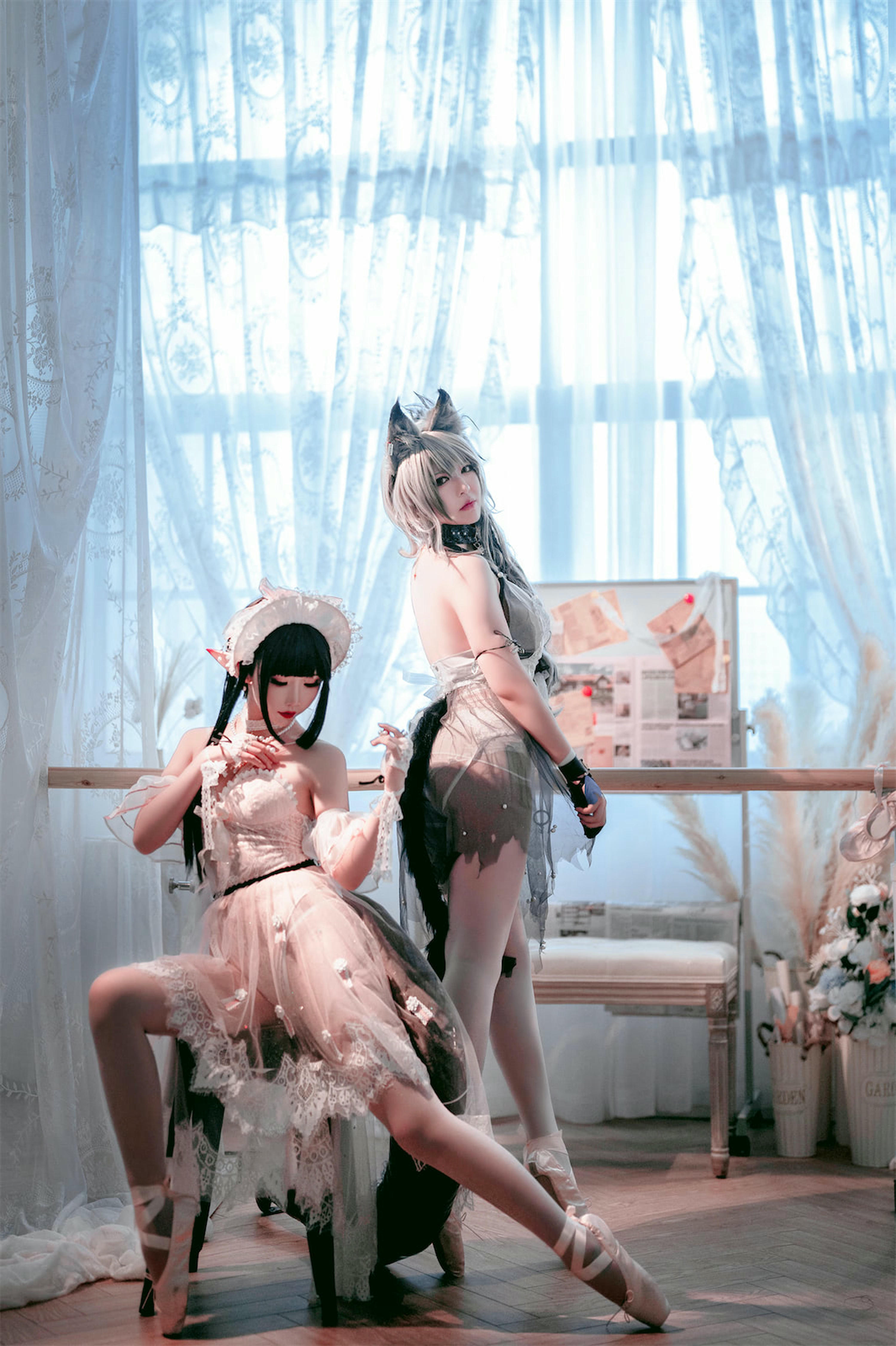 面饼仙儿 NO.119 &半半子 Arknights 黑x森蚺バレエ[56P-483MB]_第3集