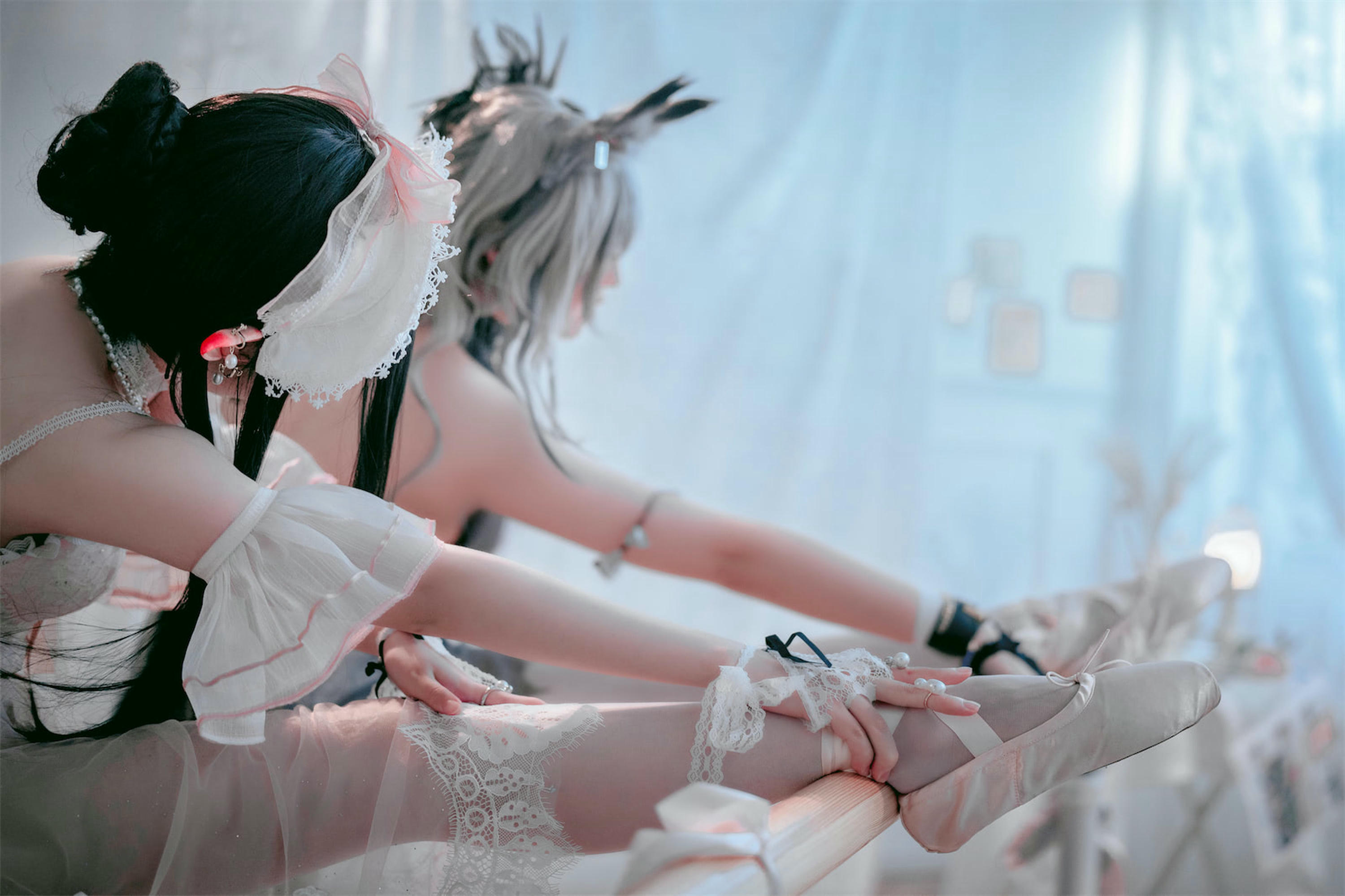 面饼仙儿 NO.119 &半半子 Arknights 黑x森蚺バレエ[56P-483MB]_第3集