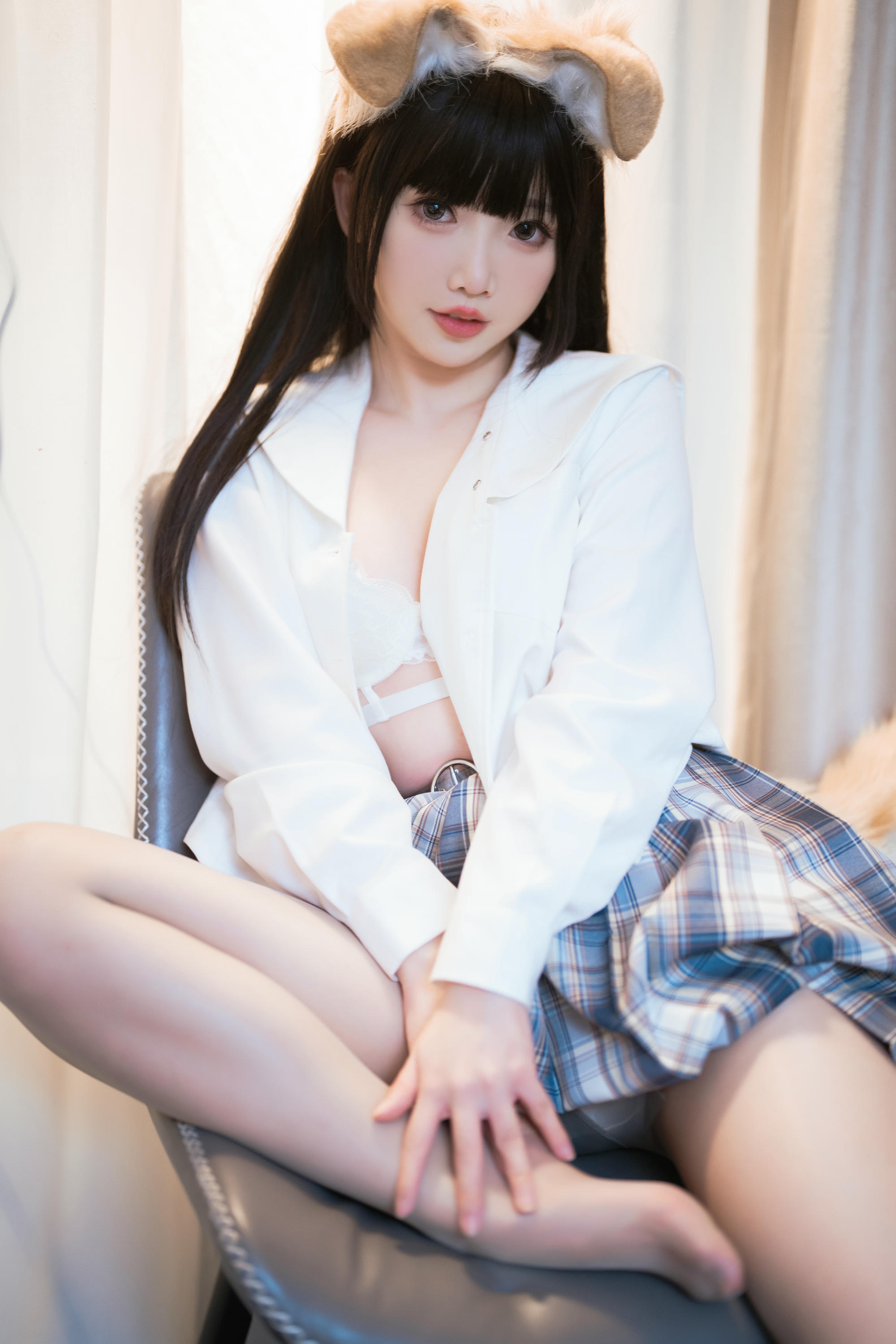 面饼仙儿 NO.126 狗妹JK [24P 290MB]_第1集