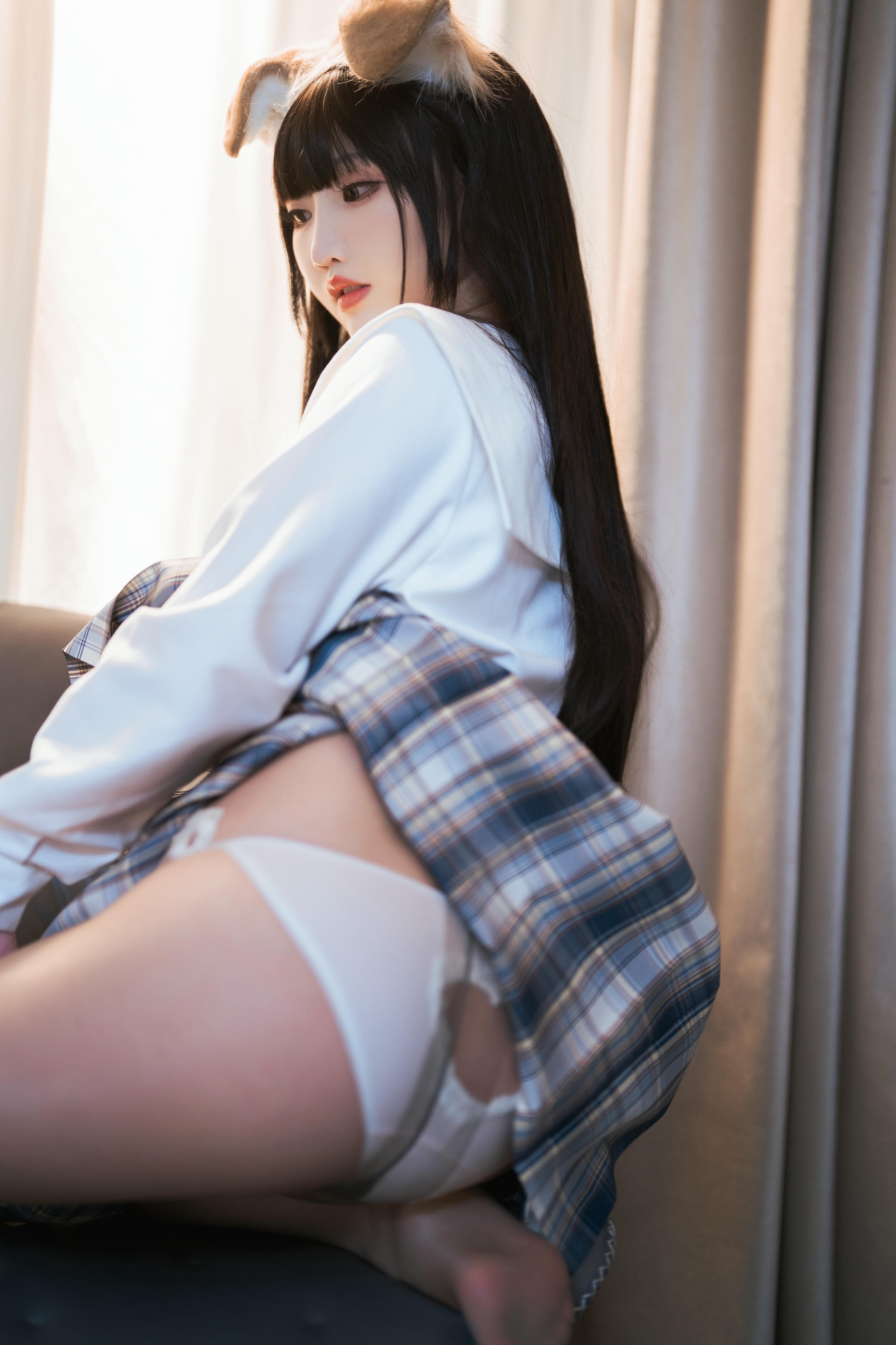 面饼仙儿 NO.126 狗妹JK [24P 290MB]_第1集