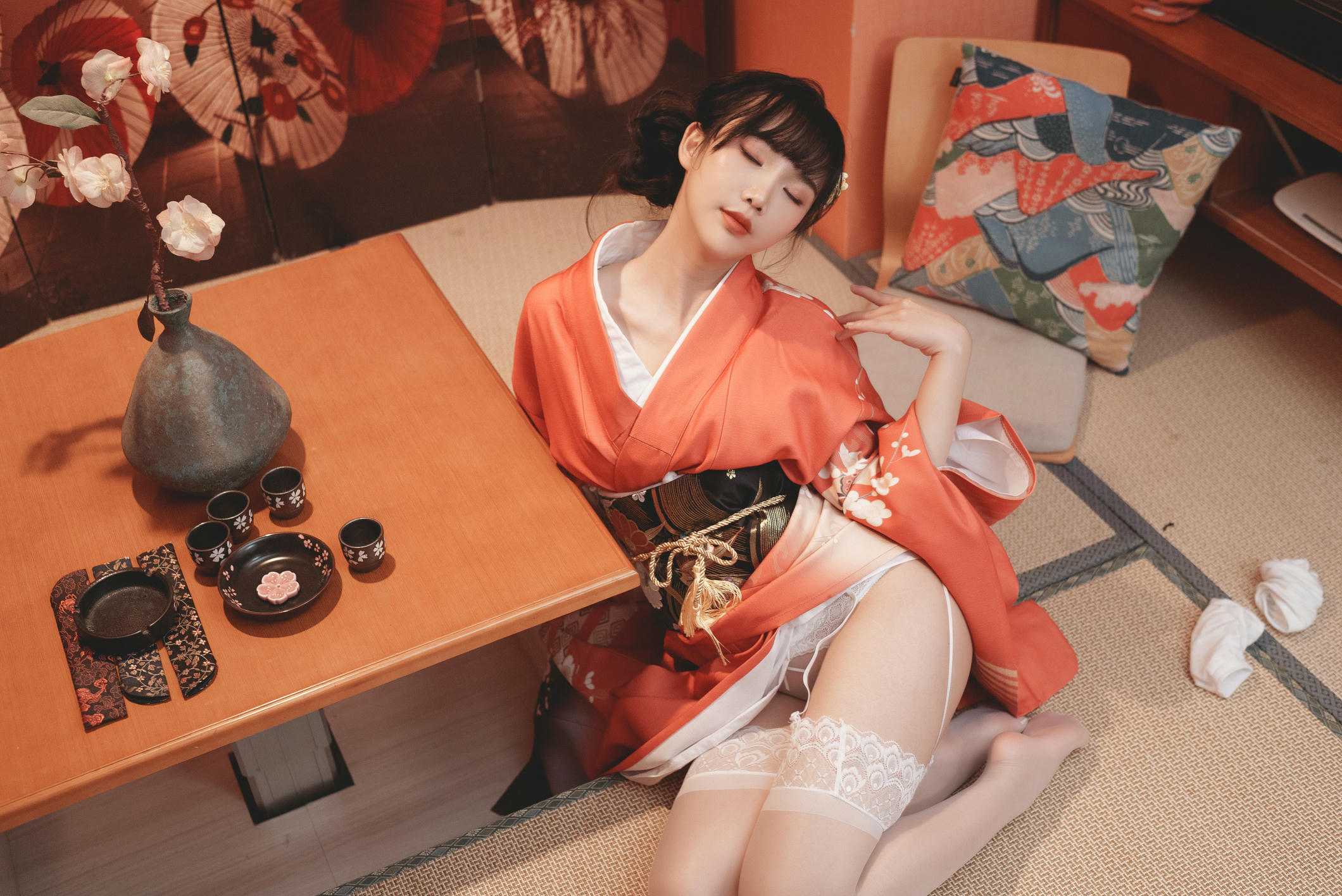 面饼仙儿 NO.132 饼子和服内景 [37P-309MB]_第1集