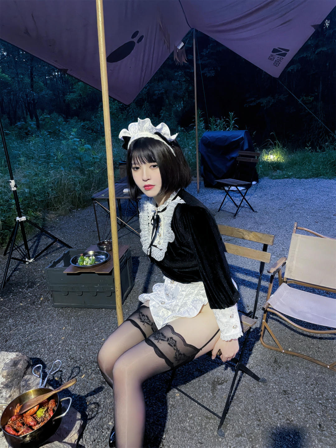 面饼仙儿 NO.134 &半半子 Maid姉妹 [74P-548MB]_第4集