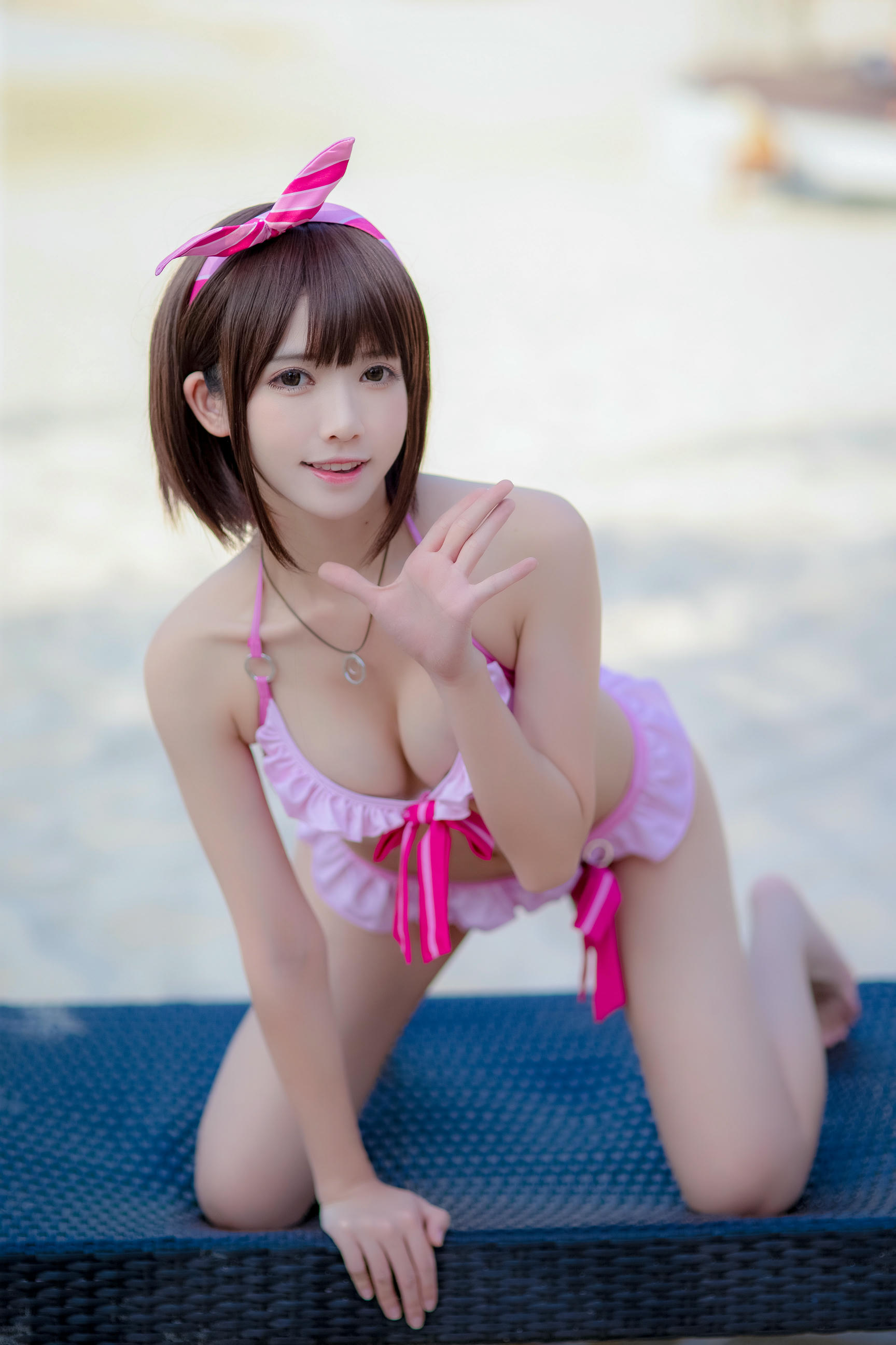 面饼仙儿 NO.139 加藤惠泳装[20P-138M]_第1集