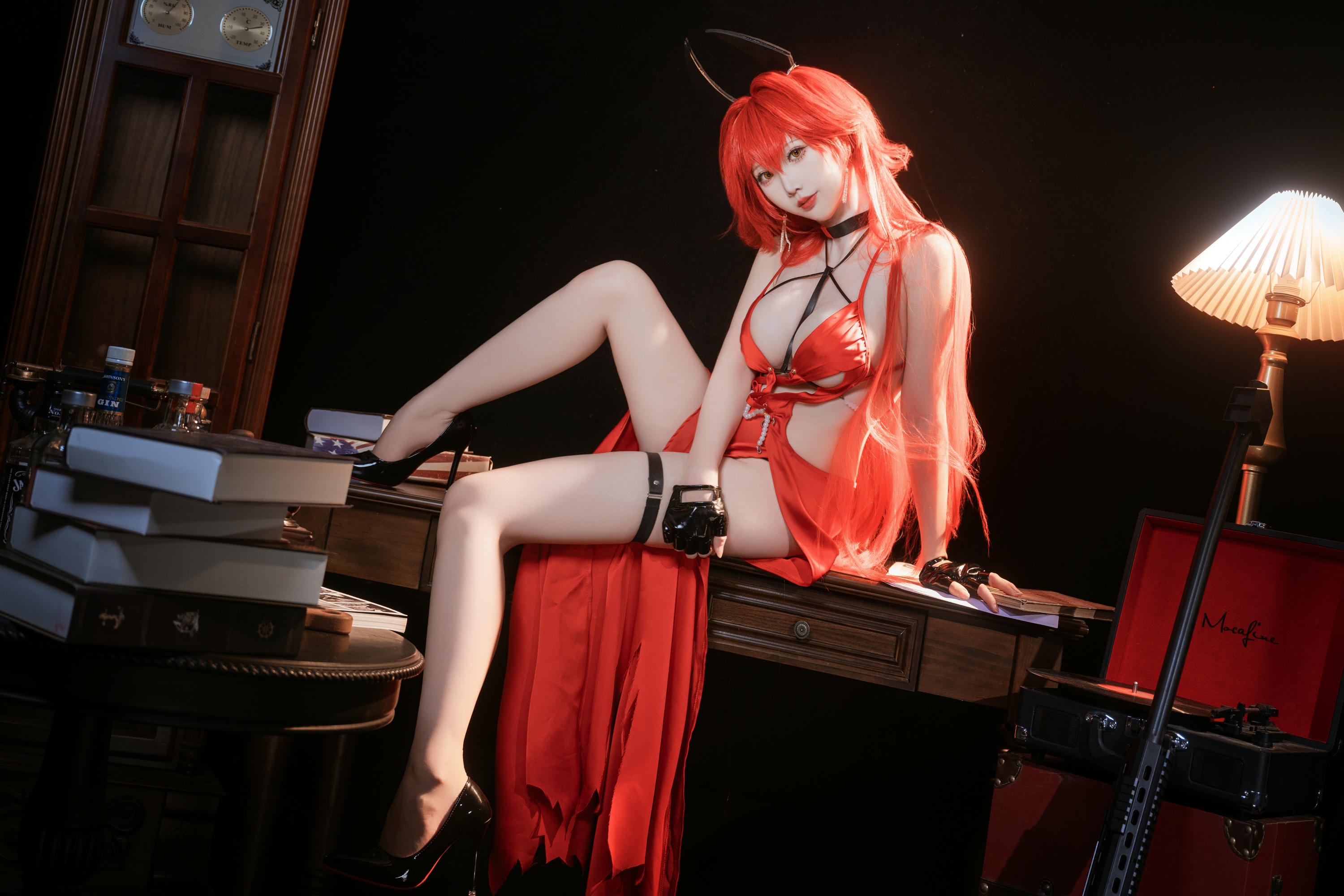 面饼仙儿 NO.140 Nikke-小红帽礼服 [24P 245MB]_第2集