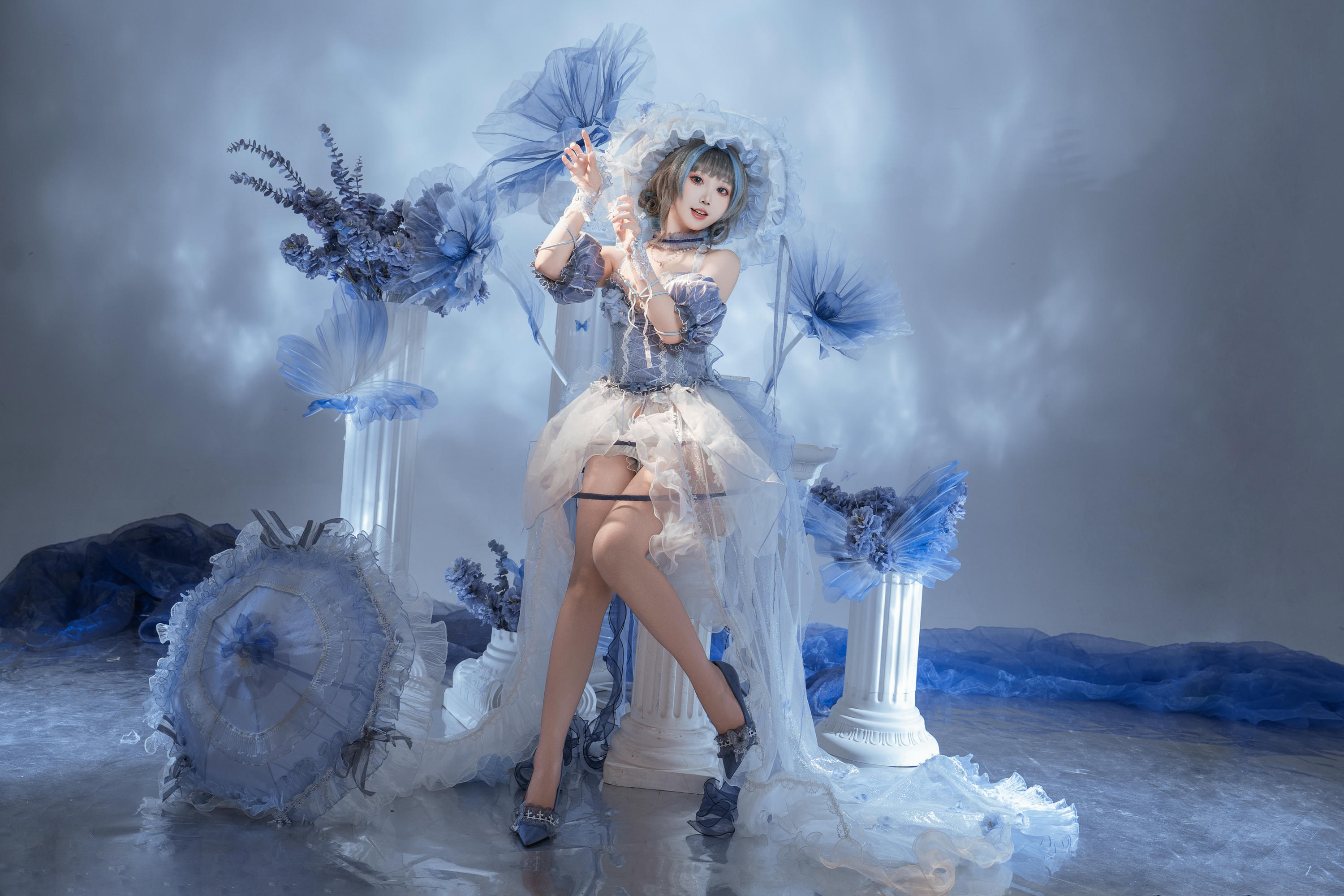 面饼仙儿 NO.142 碧蓝航线 柴郡礼服[21P 251M]_第1集