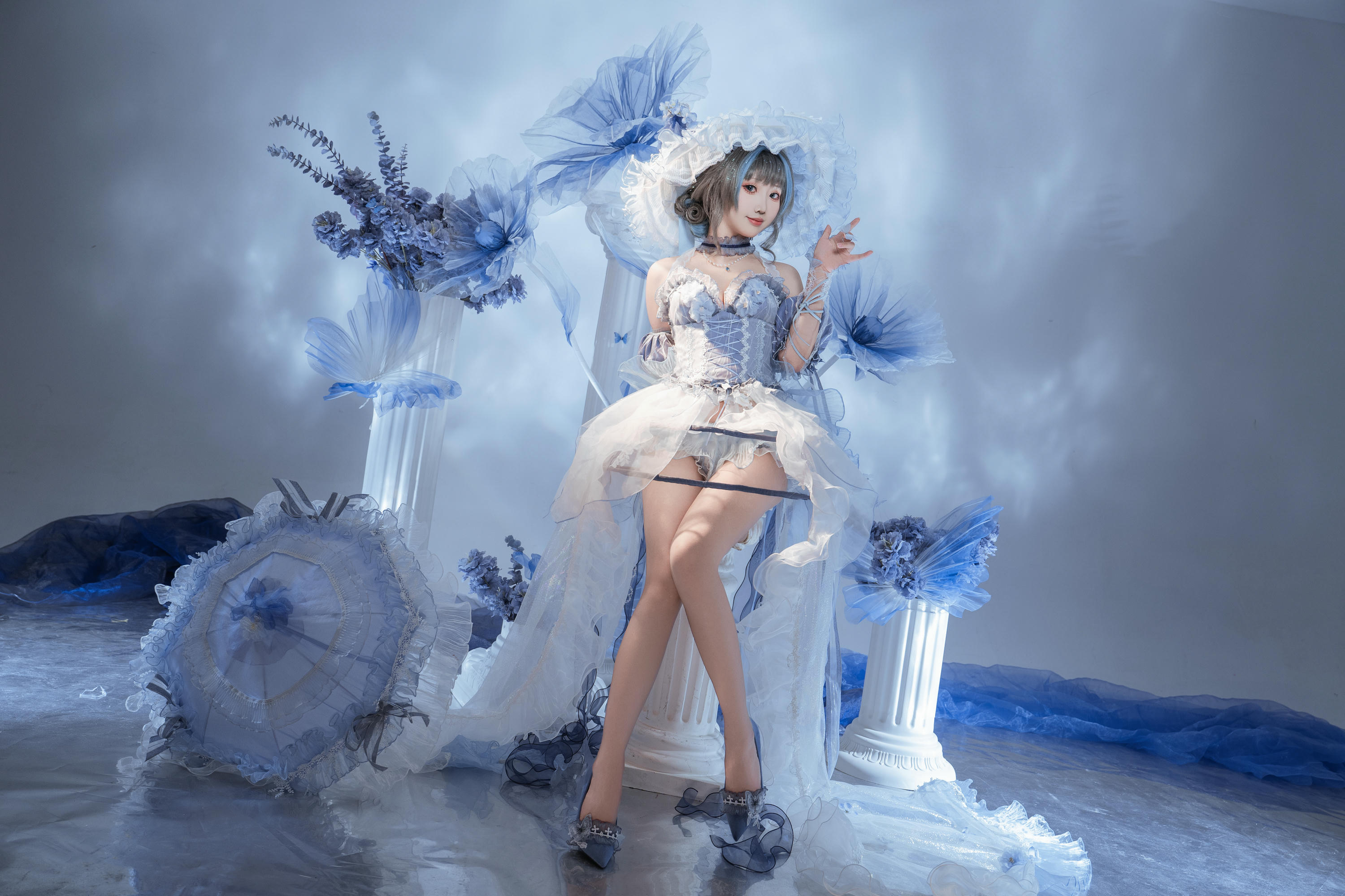 面饼仙儿 NO.142 碧蓝航线 柴郡礼服[21P 251M]_第1集