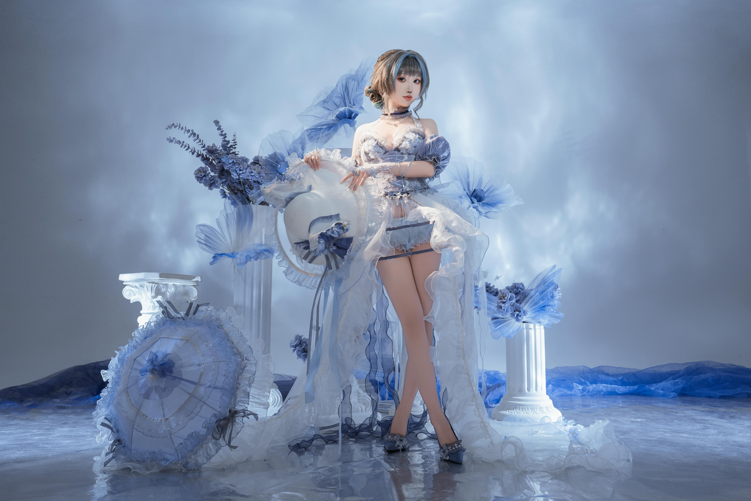 面饼仙儿 NO.142 碧蓝航线 柴郡礼服[21P 251M]_第1集